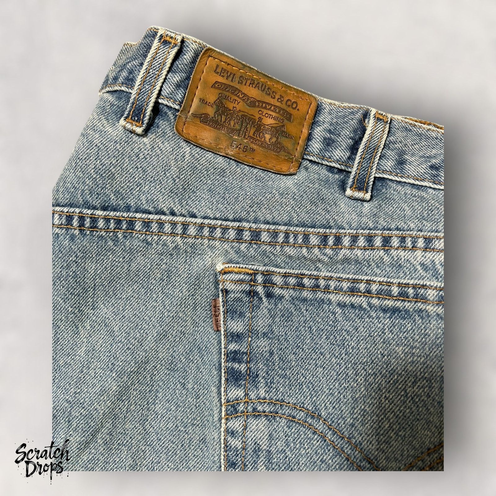 Levi's Vintage Levi's Signature 545 Men's Jeans Deadstock W54 L32 Size US 38 / EU 54 - 6 Thumbnail