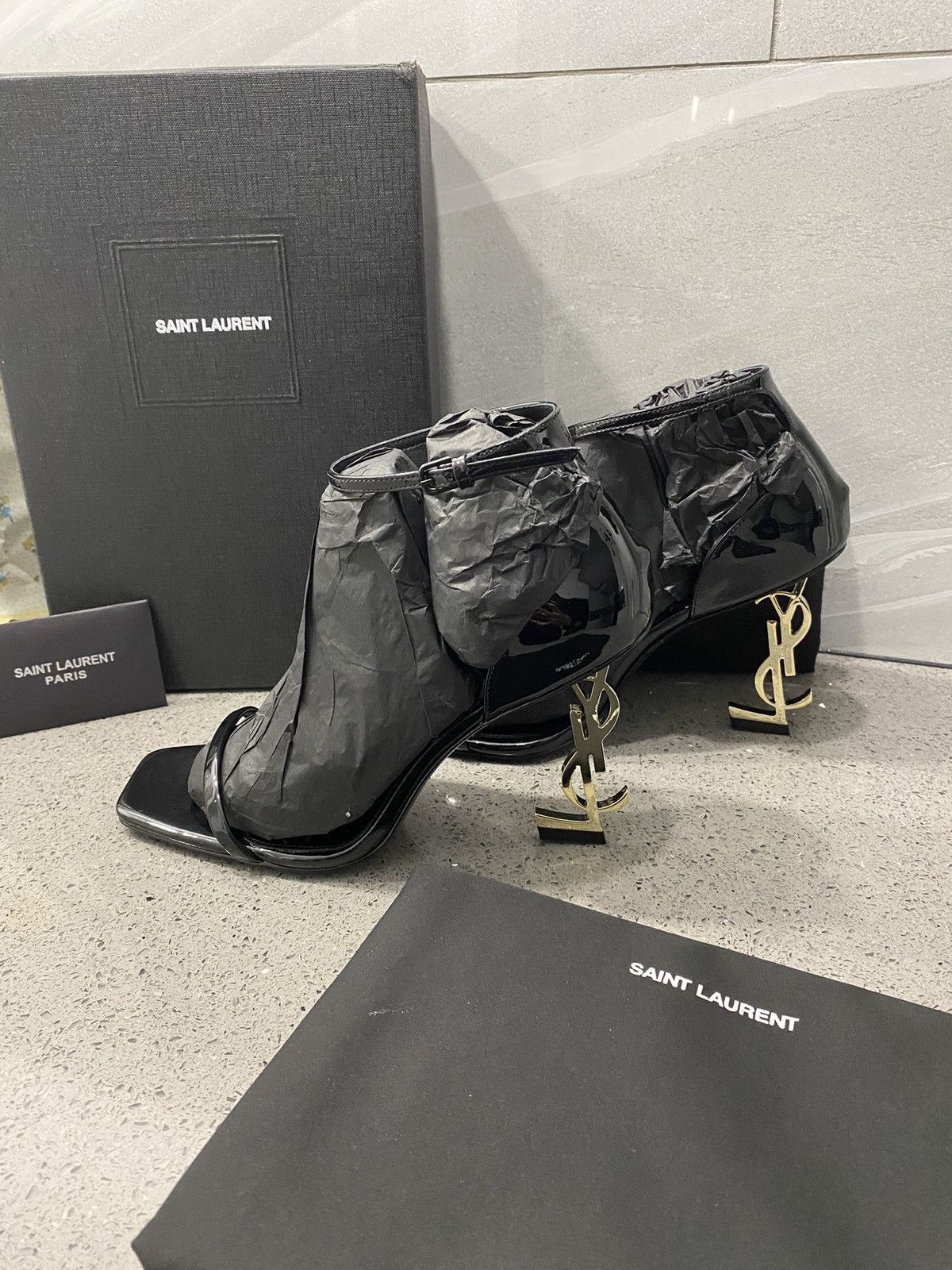 Yves Saint Laurent YSL heels sandal edition Size US 9.5 / IT 39.5 - 5 Thumbnail