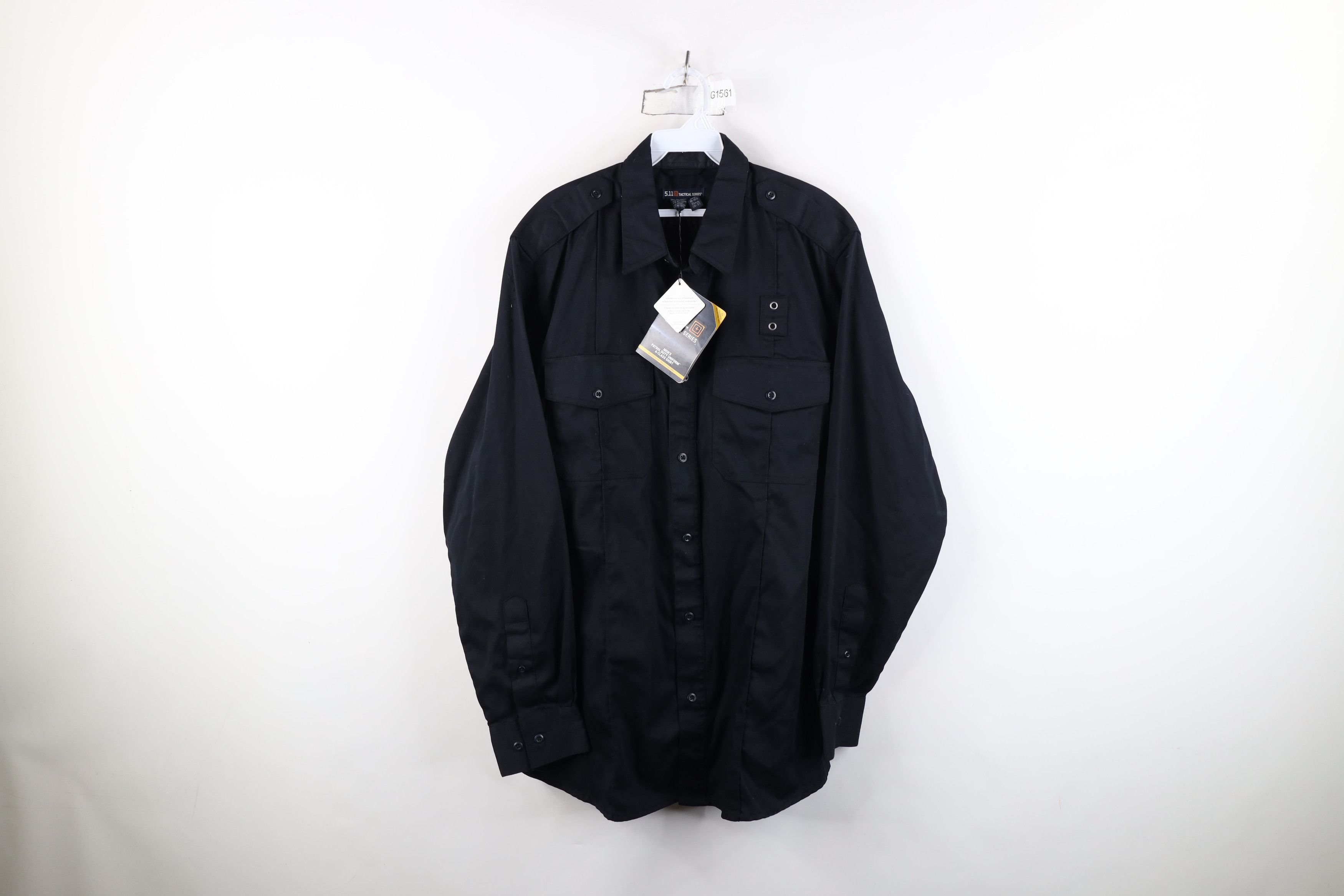 Vintage New 5.11 Tactical Series Patrol Duty Uniform Shirt Blue Size US L / EU 52-54 / 3 - 1 Thumbnail