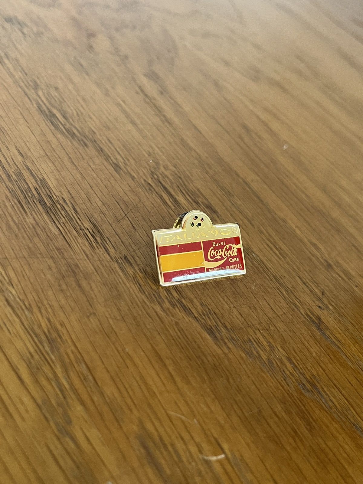 Vintage Italia 90 World Cup vintage pin : Spain Size ONE SIZE - 2 Thumbnail