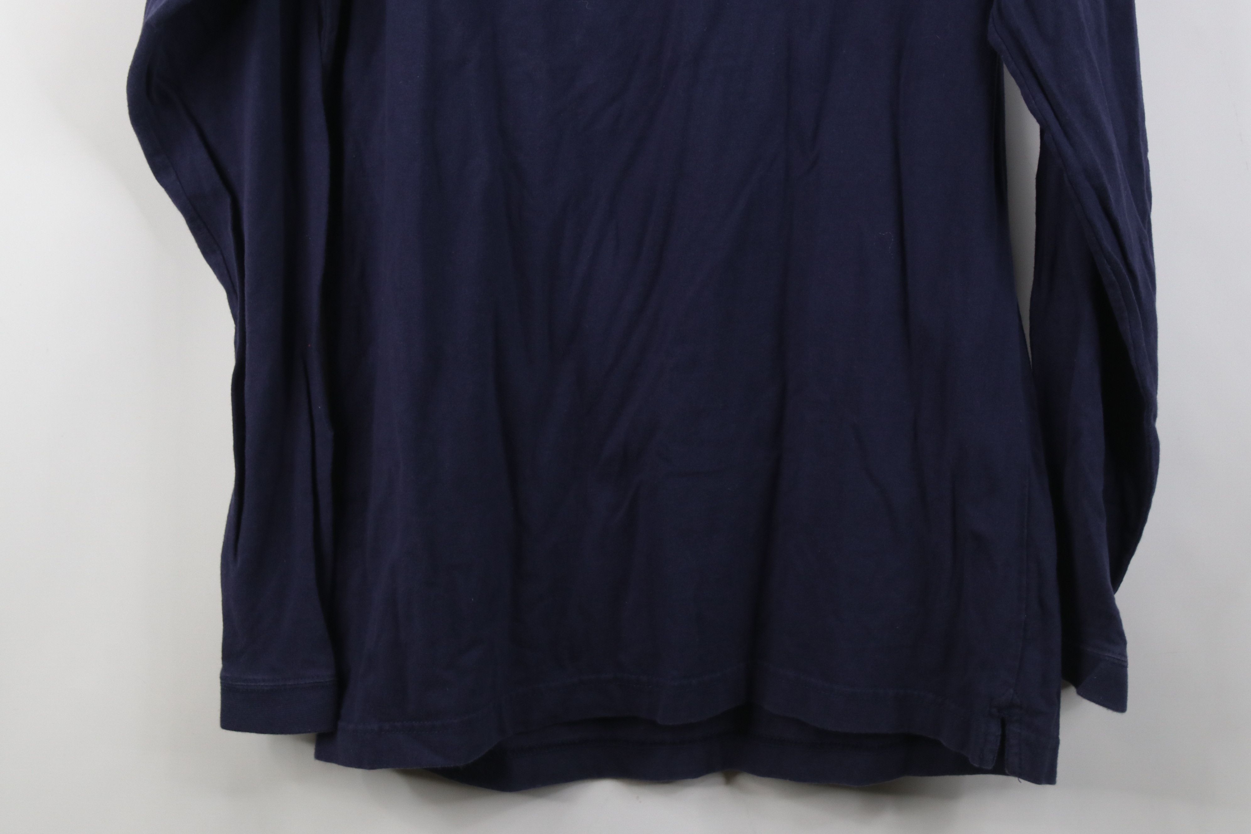 Vintage Vintage 90s Y2K Cowboys Football Mock Neck T-Shirt Blue Size US M / EU 48-50 / 2 - 14 Thumbnail