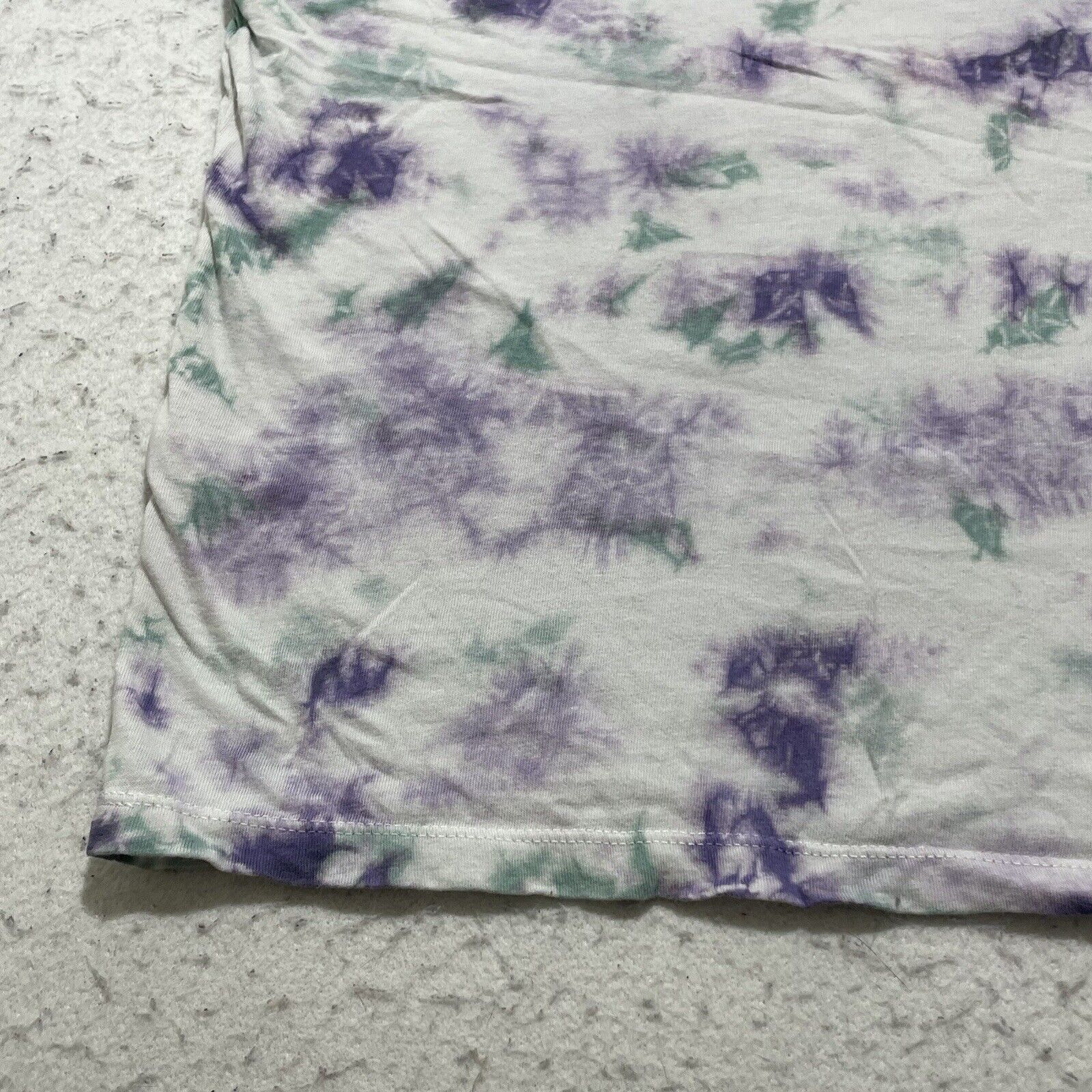 Other Urban Nation Death Before Decaf Tie-Dye Graphic T-Shirt Size XS / US 0-2 / IT 36-38 - 12 Thumbnail