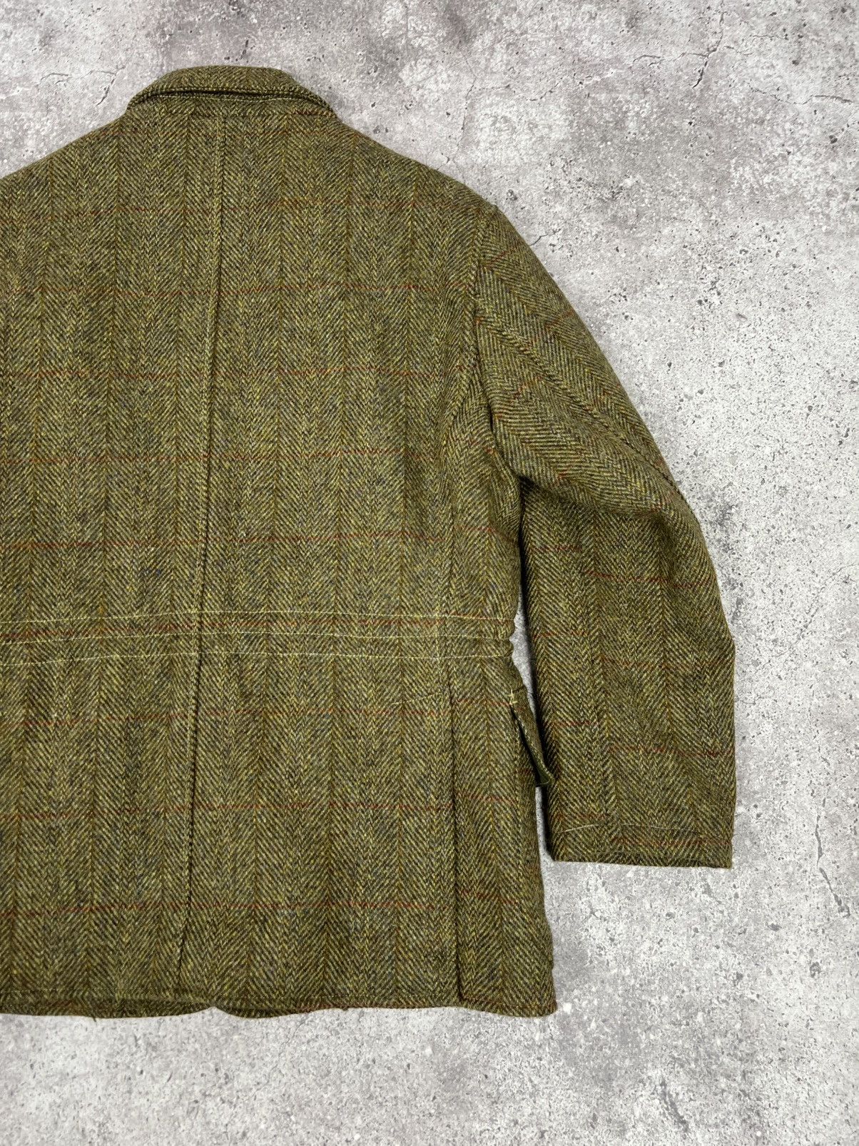 Manifattura Ceccarelli MANIFATTURA CECCARELLI HARRIS TWEED WOOL JACKET COAT Size US M / EU 48-50 / 2 - 17 Thumbnail