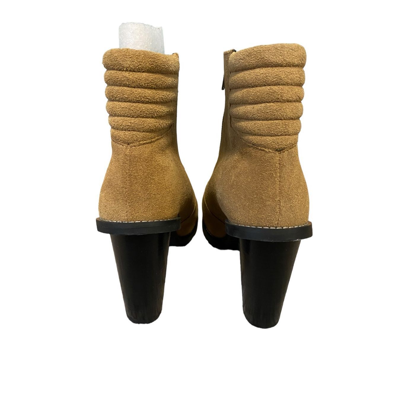 Surface To Air Surface To Air Suede Leather Chunky Heel Ankle Booties in Be Size US 7.5 / IT 37.5 - 4 Thumbnail
