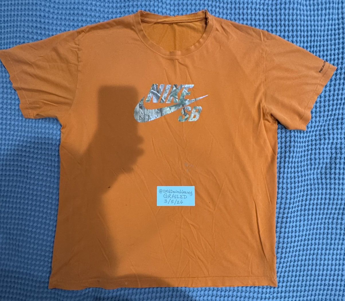Nike SB Nike SB X Real Tree camo Men’s tshirt Size US XL / EU 56 / 4 - 1 Thumbnail