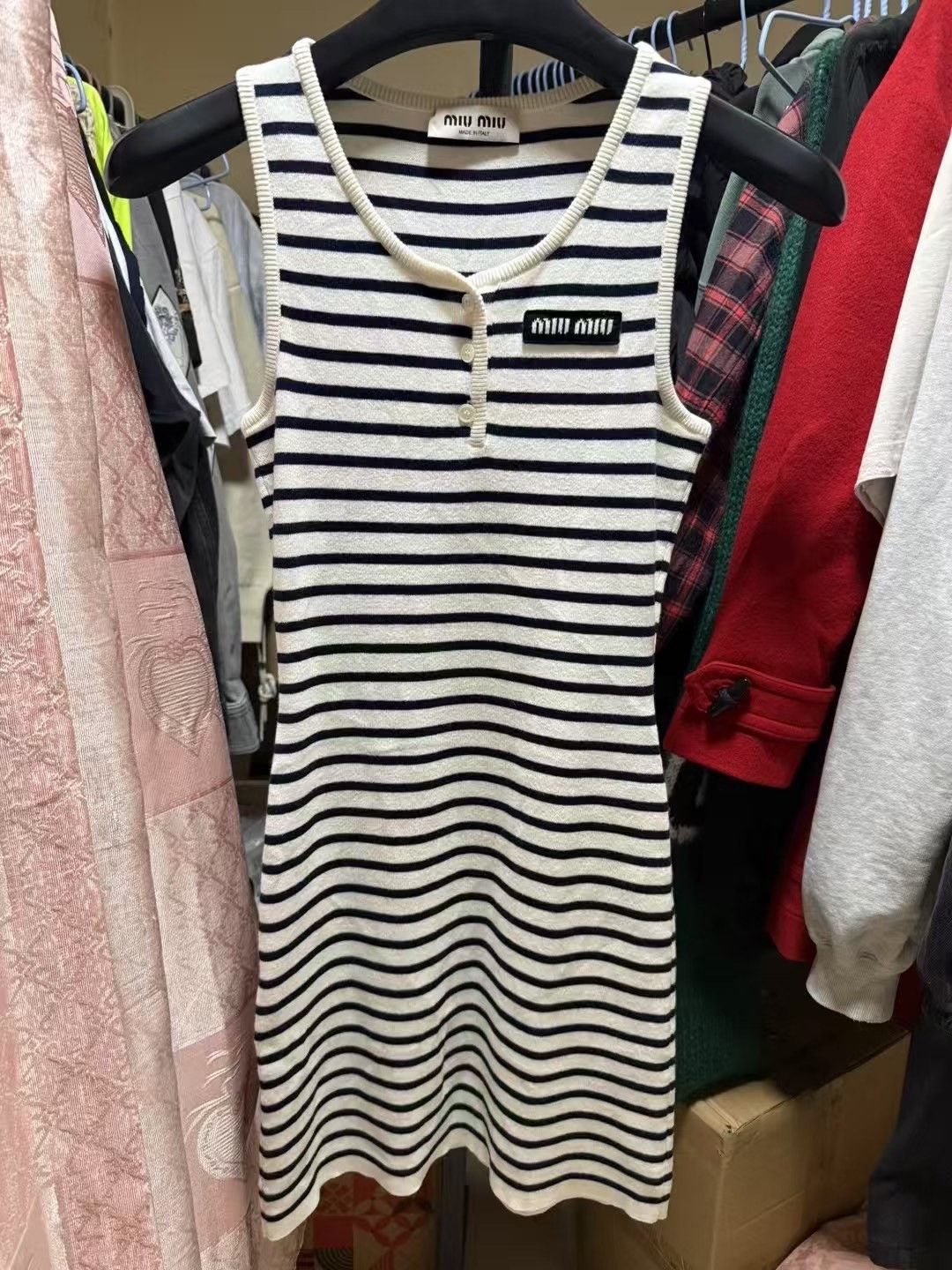 Miu Miu MiuMiu Long Dress Size XS / US 0-2 / IT 36-38 - 1 Thumbnail