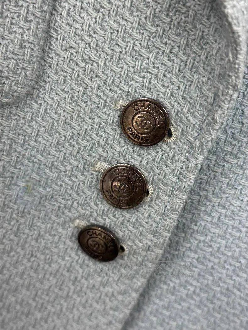 Chanel Chanel Blue suit jacket Size XS / US 0-2 / IT 36-38 - 3 Thumbnail