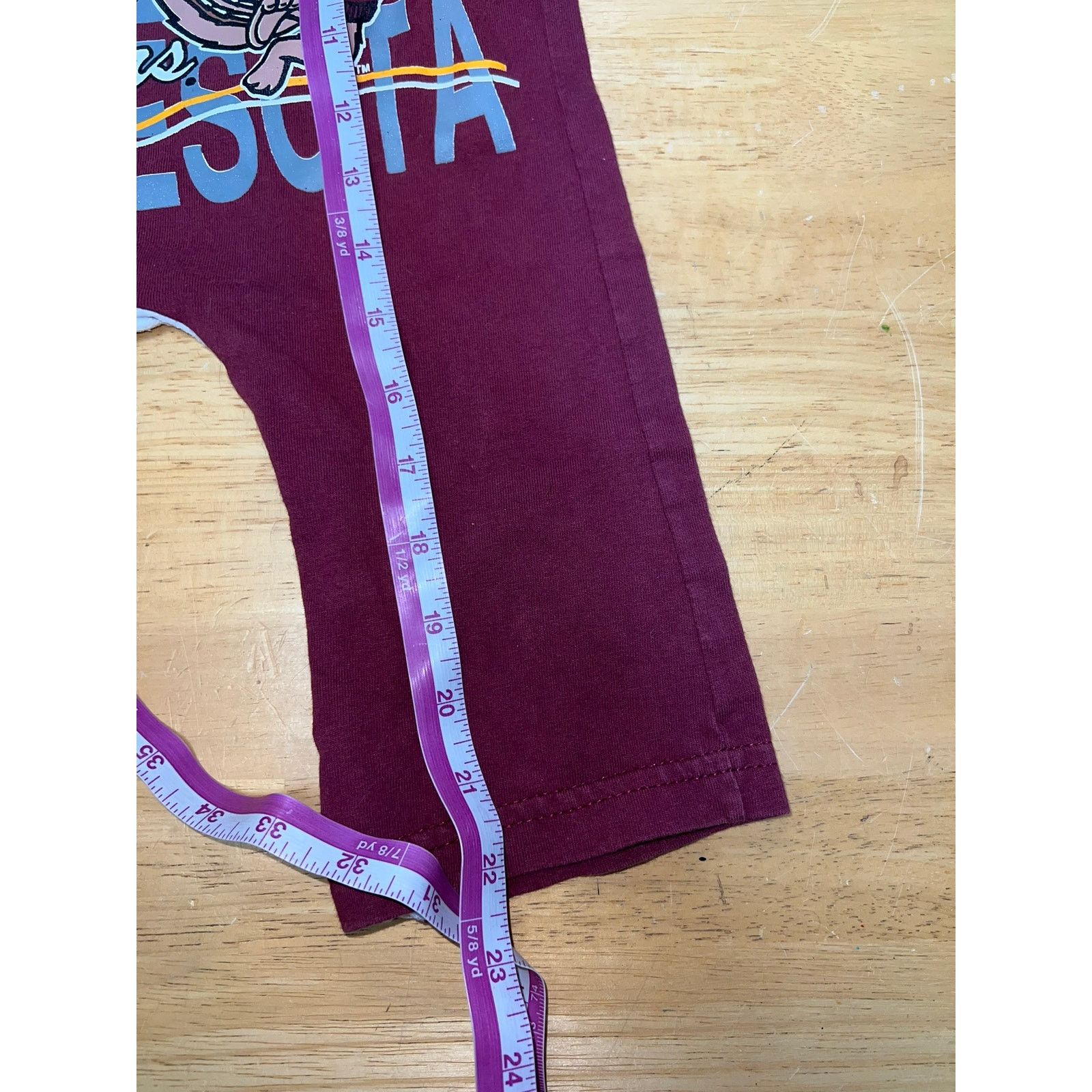 Vintage Baby Golden Gophers One Piece Minnesota College 12 Months Size XL / US 12-14 / IT 48-50 - 9 Thumbnail