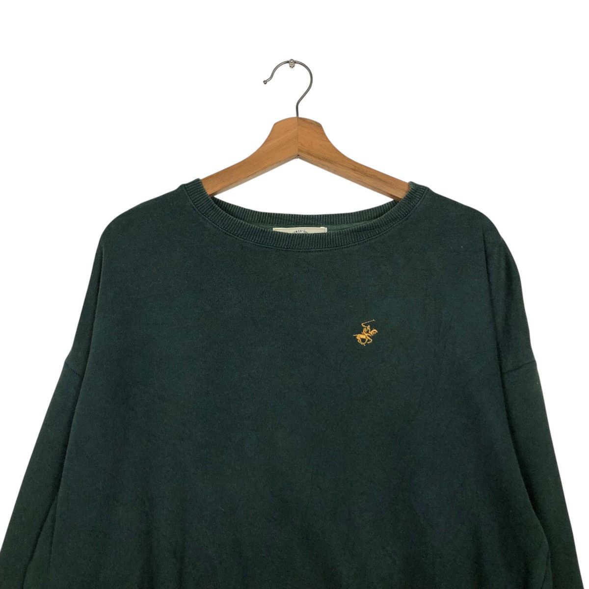 Japanese Brand × Vintage 📌Vintage Cropped Sweatshirt Beverly Hills Polo Club Size US M / EU 48-50 / 2 - 4 Thumbnail