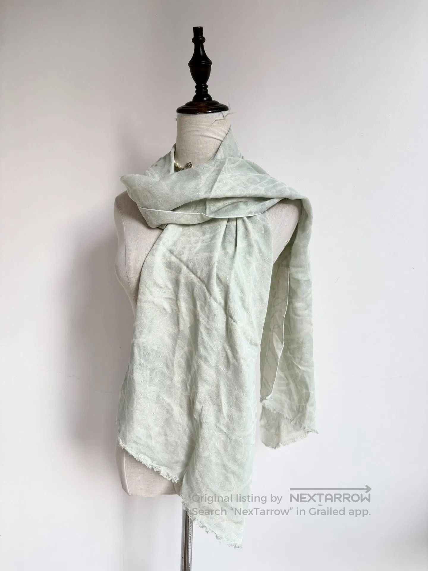 Vivienne Westwood Vivienne Westwood Vintage Mint Saturn Scarf. Size ONE SIZE - 2 Thumbnail