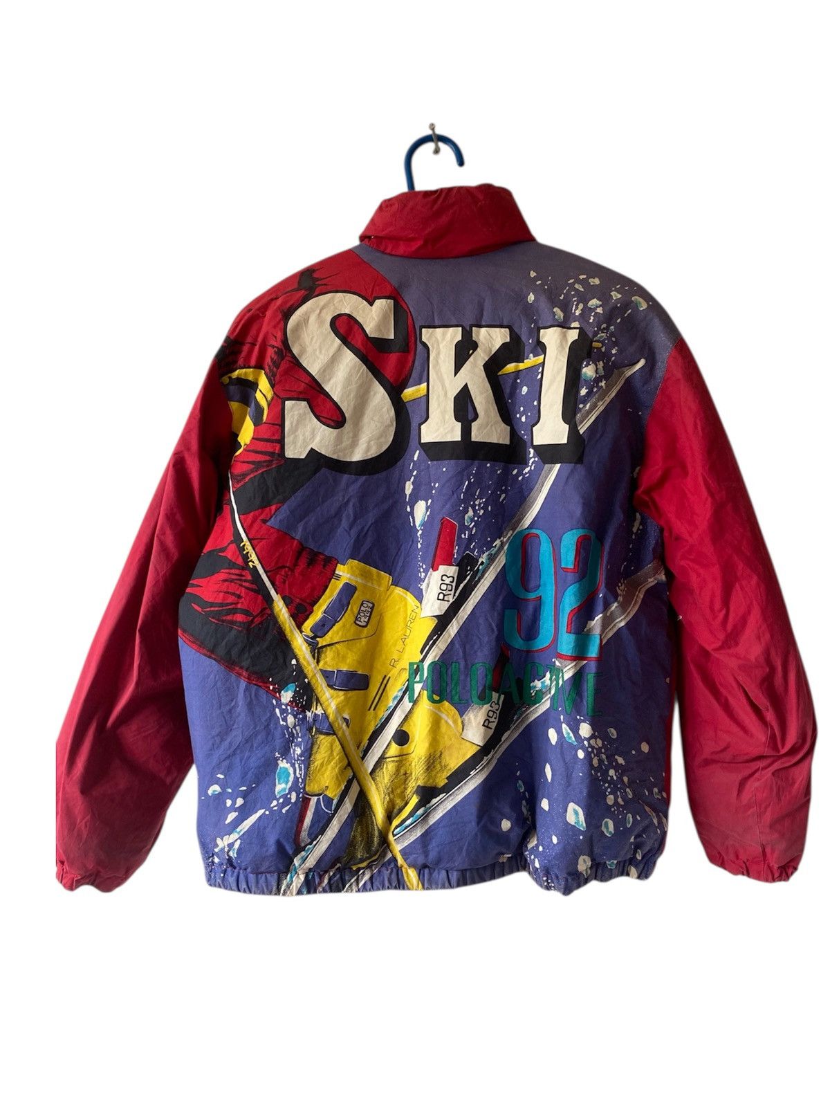 Rare vintage 90s Polo Ski 92 ralph lauren light puffer jacke