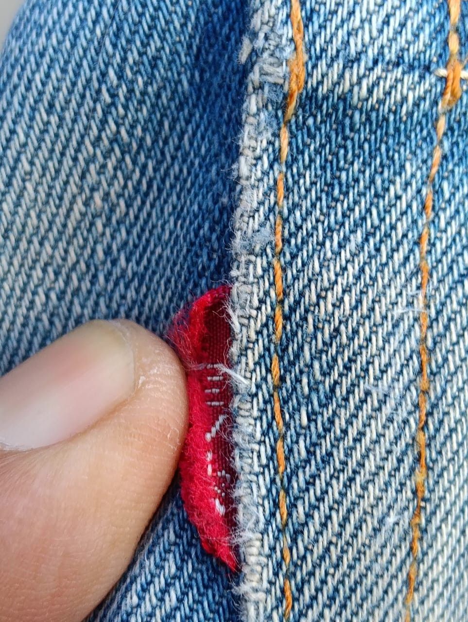 Levi's Distressed Levi's 501 big E selvedge made in Japan. Size US 34 / EU 50 - 5 Thumbnail