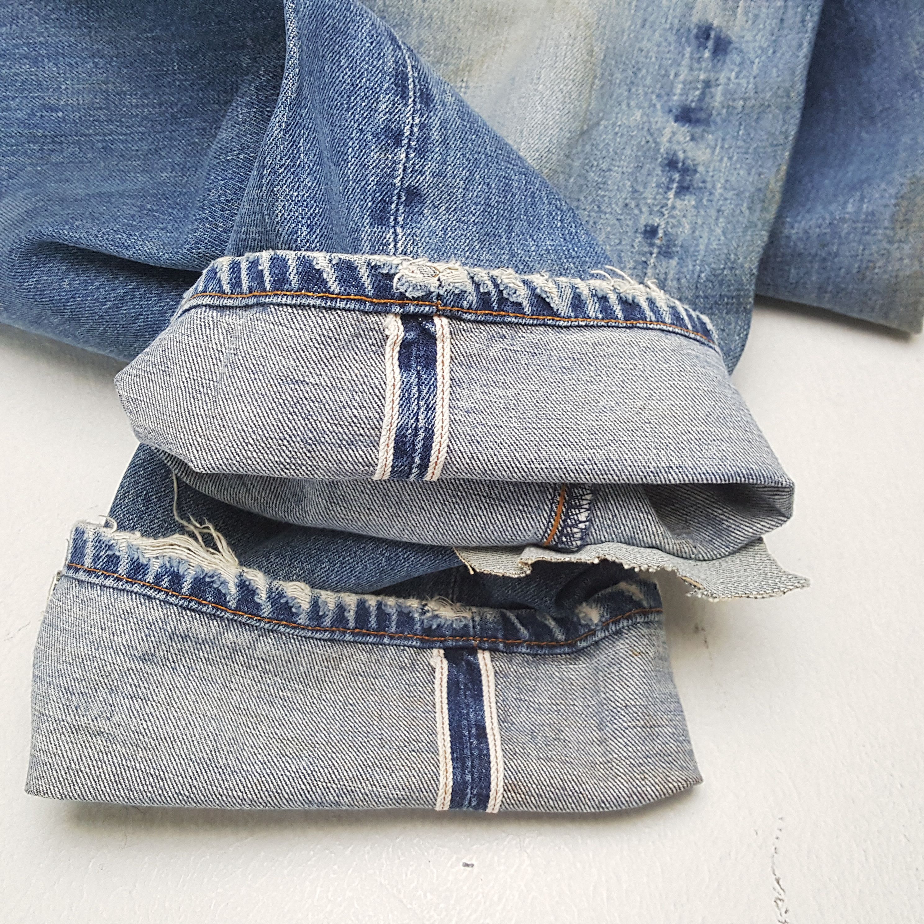 Levi's × Vintage LEVI'S Streetwear Style Distressed Jeans Size US 31 - 12 Thumbnail