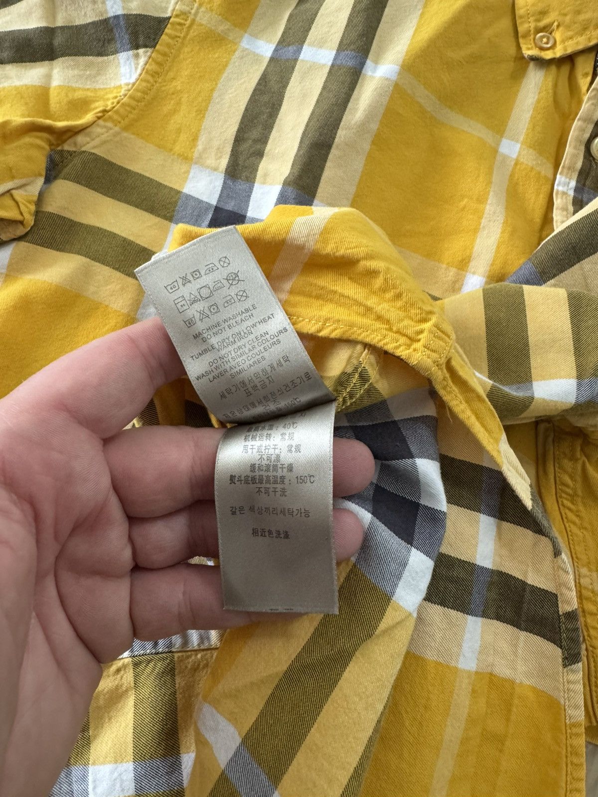 Burberry 🔥Burberry Nova Check Polo Shirt/Burberry Nova Check Shirt Size US L / EU 52-54 / 3 - 10 Thumbnail