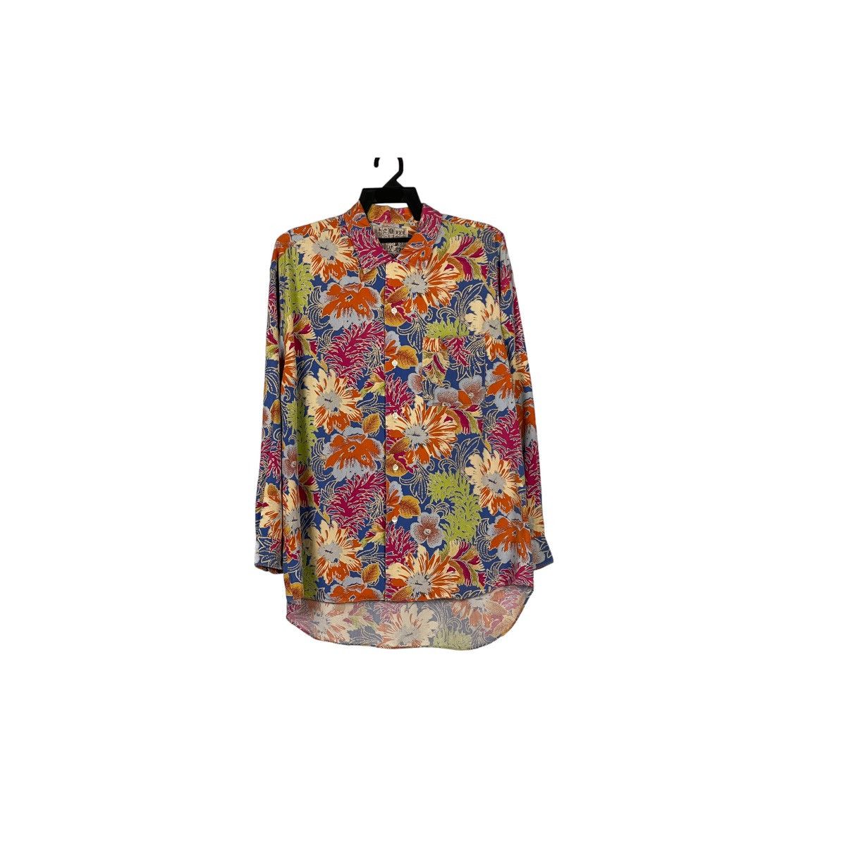 Japanese Brand 🔥LAST PRICE🔥 Vintage Japanese Gigolo Floral Shirt Size US L / EU 52-54 / 3 - 1 Thumbnail