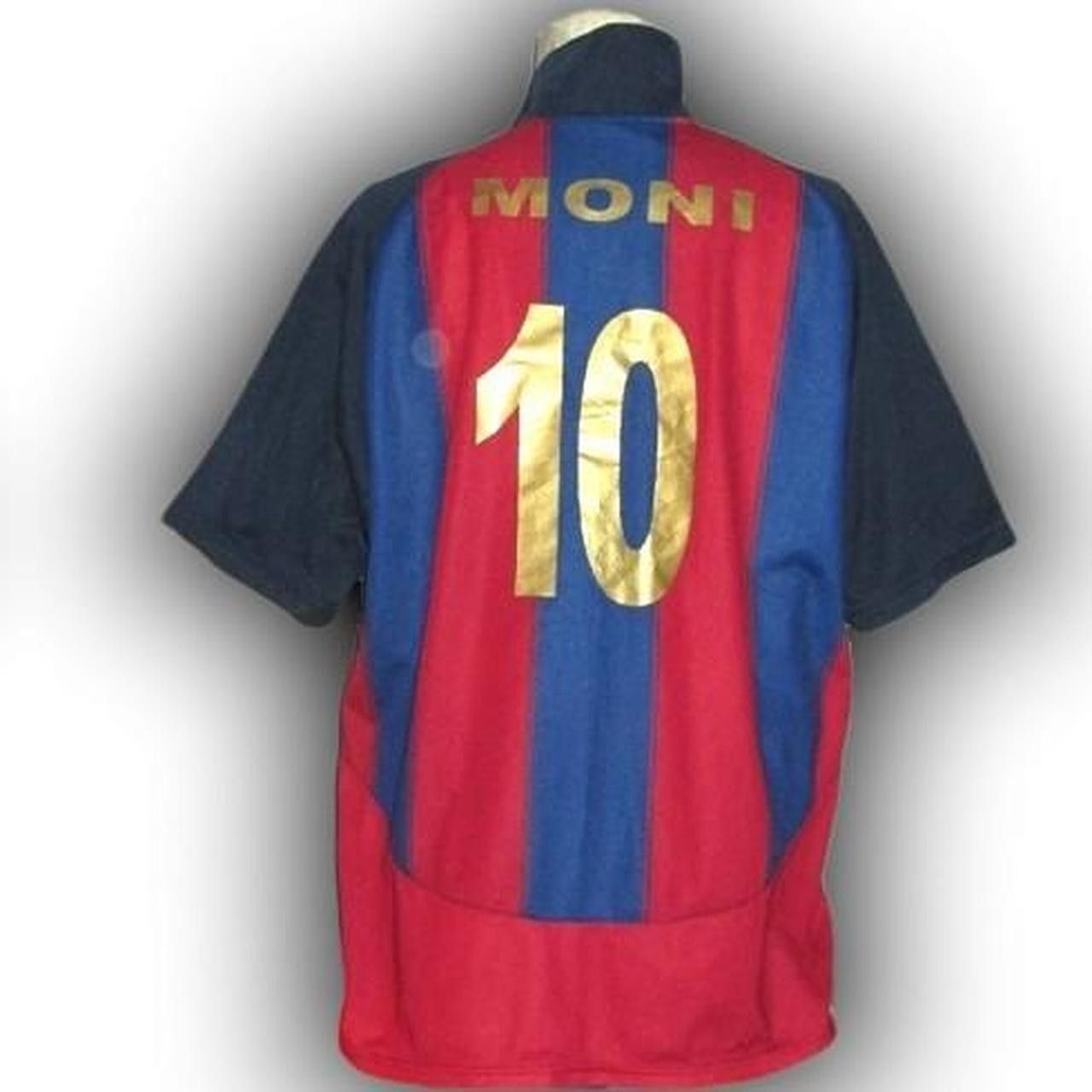 Nike Fc Barcelona Spain 2003 2004 Home Shirt Jersey fcb barca Size US XL / EU 56 / 4 - 2 Thumbnail