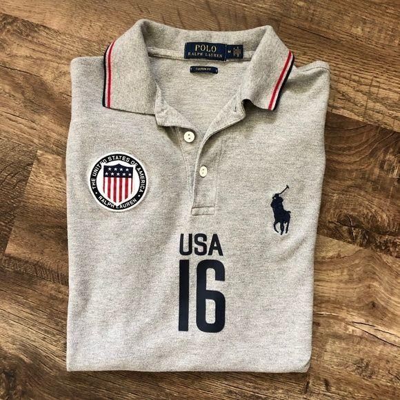 Polo Ralph Lauren 99 POLO Ralph Lauren Team USA 2016 Olympic Custom Size US M / EU 48-50 / 2 - 1 Thumbnail