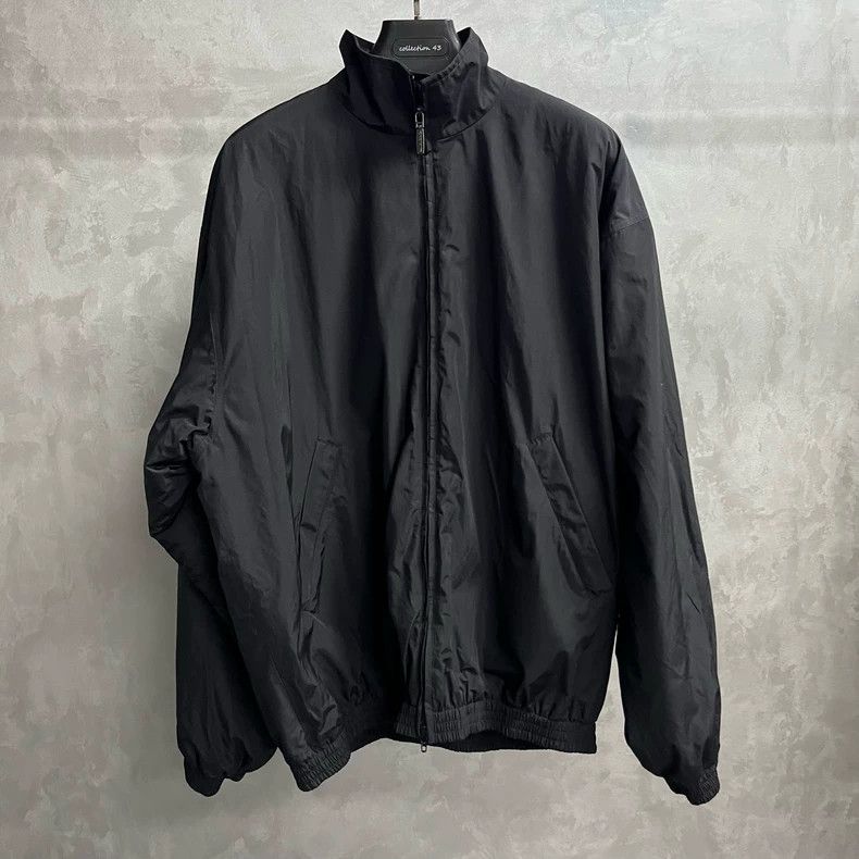 Balenciaga Balenciaga Loose monogrammed high-neck front zip-up long-s Size US XS / EU 42 / 0 - 2 Thumbnail