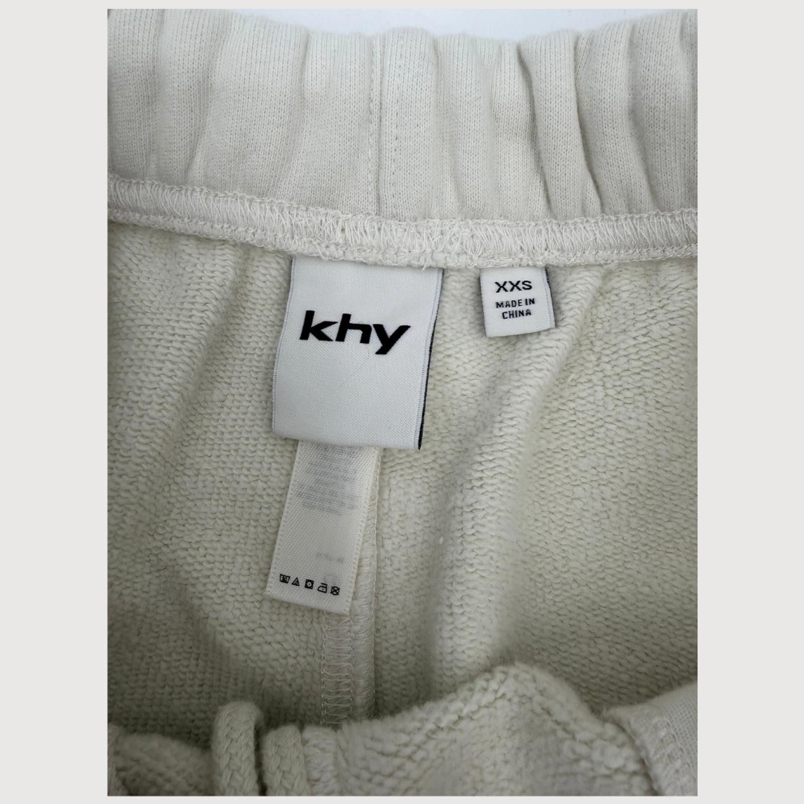 Other Khy Fleece Shorts 5" Inseam Ecru XXS Size 25" / US 0 / IT 36 - 4 Thumbnail