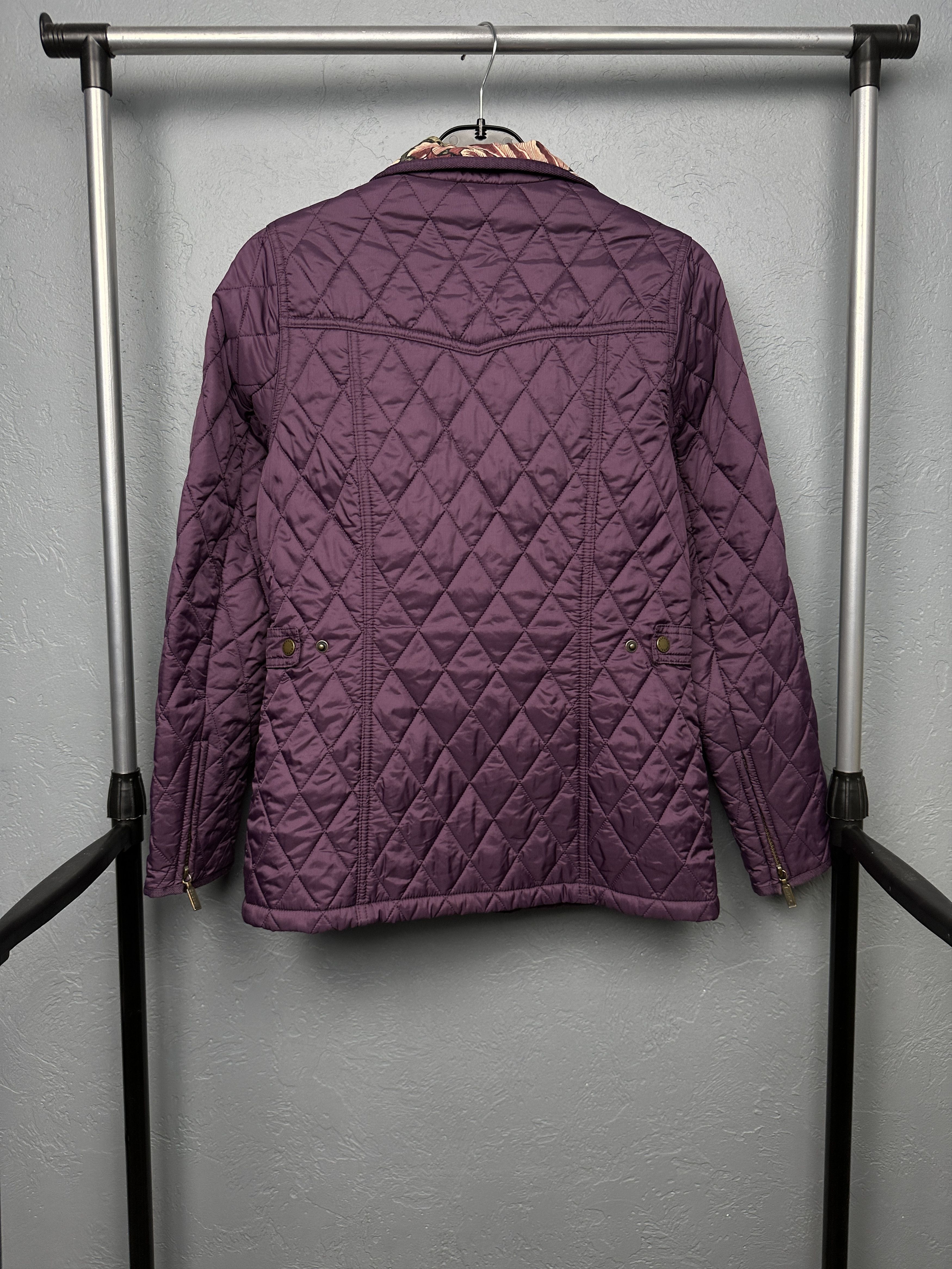 Barbour Barbour William Morris Womens Ruskin Quilted Jacket Size S / US 4 / IT 40 - 8 Thumbnail