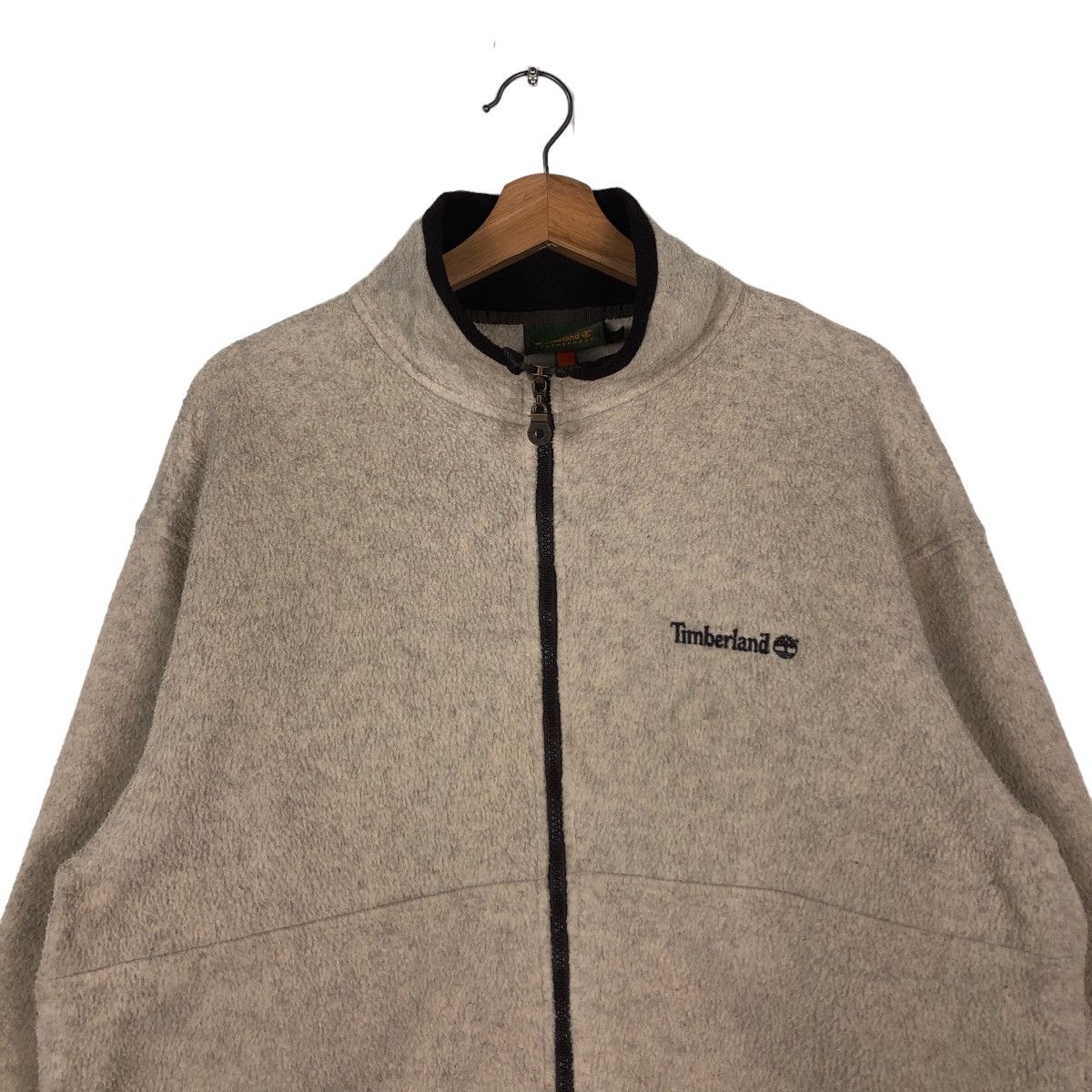 Japanese Brand 🔥Vintage Anorak Fleece Jacket Pull Over Timberland Big Logo Size US M / EU 48-50 / 2 - 3 Thumbnail