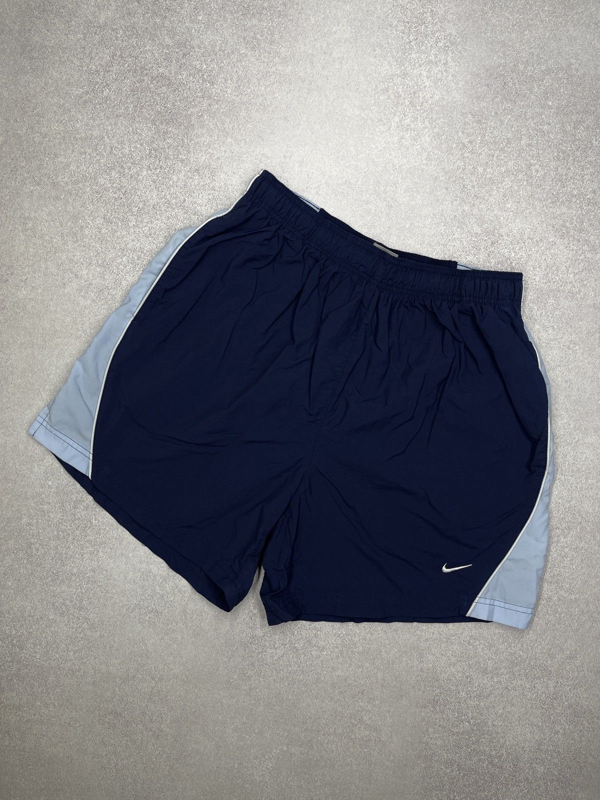 Nike Vintage Nike Nylon Shorts Navy Drill ACG TECH Size XL Size US 36 / EU 52 - 1 Thumbnail