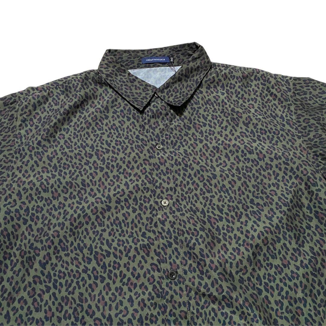 URBAN RESEARCH DOORS Urban research relaxed fit leopard print shirt Size US XL / EU 56 / 4 - 2 Thumbnail