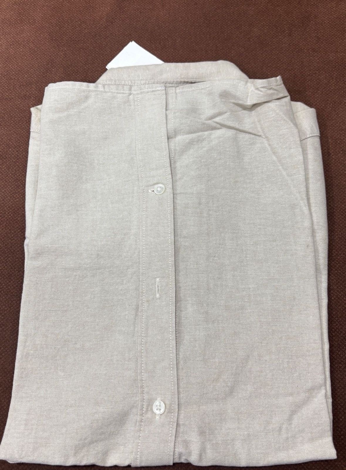 H&M H&M Beige Shirt - New with Tags Size 38L - 2 Thumbnail
