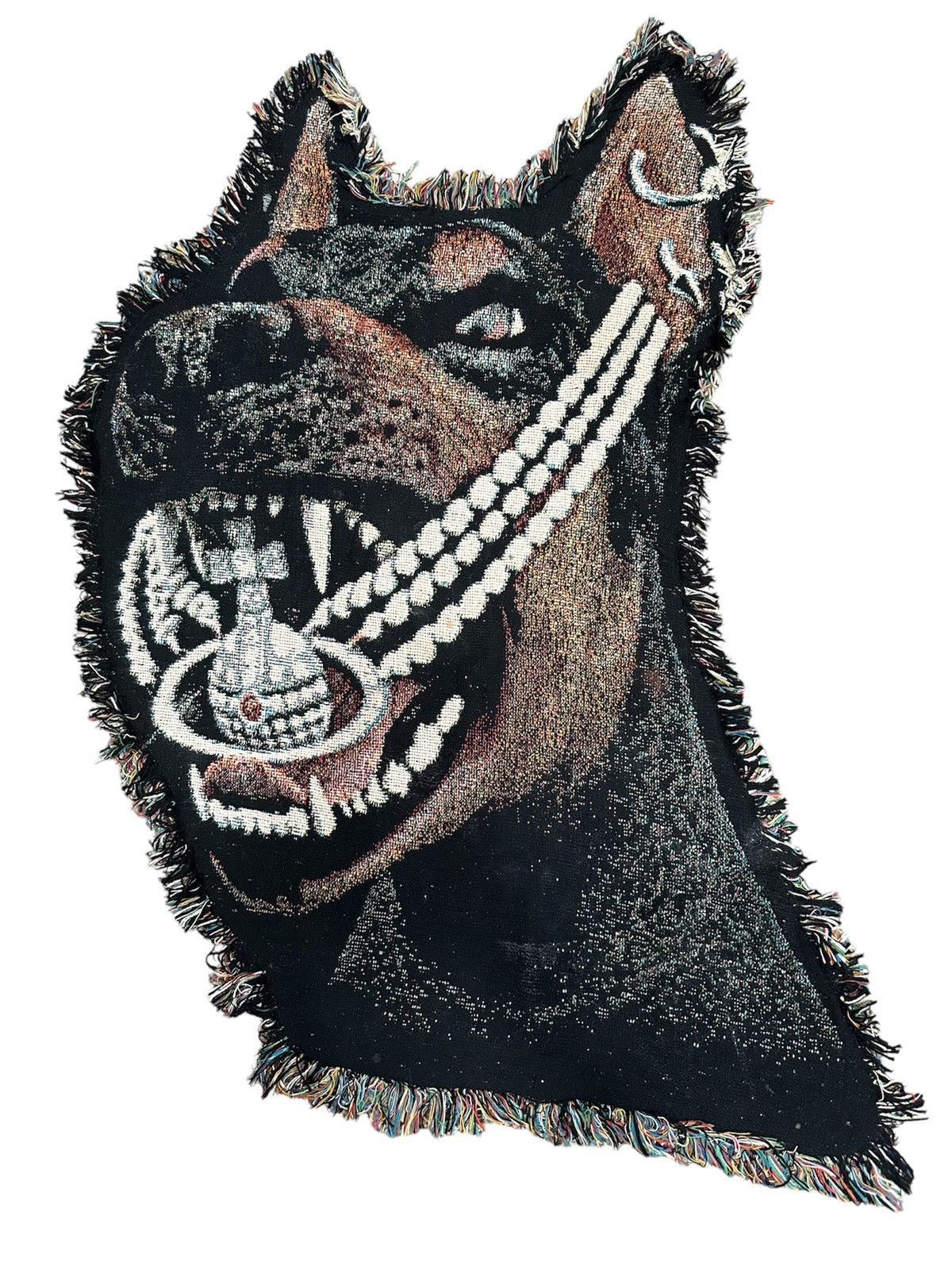 Handmade Vivienne Westwood Styled Doberman Rug Size ONE SIZE - 1 Thumbnail