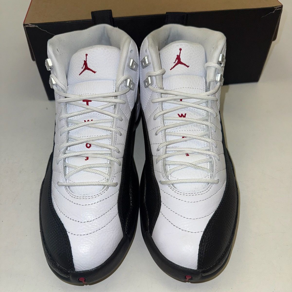 Jordan Brand Size 9.5 - Air Jordan 12 Retro Taxi Flip - CT8013-162 Size US 9.5 / EU 42-43 - 4 Thumbnail