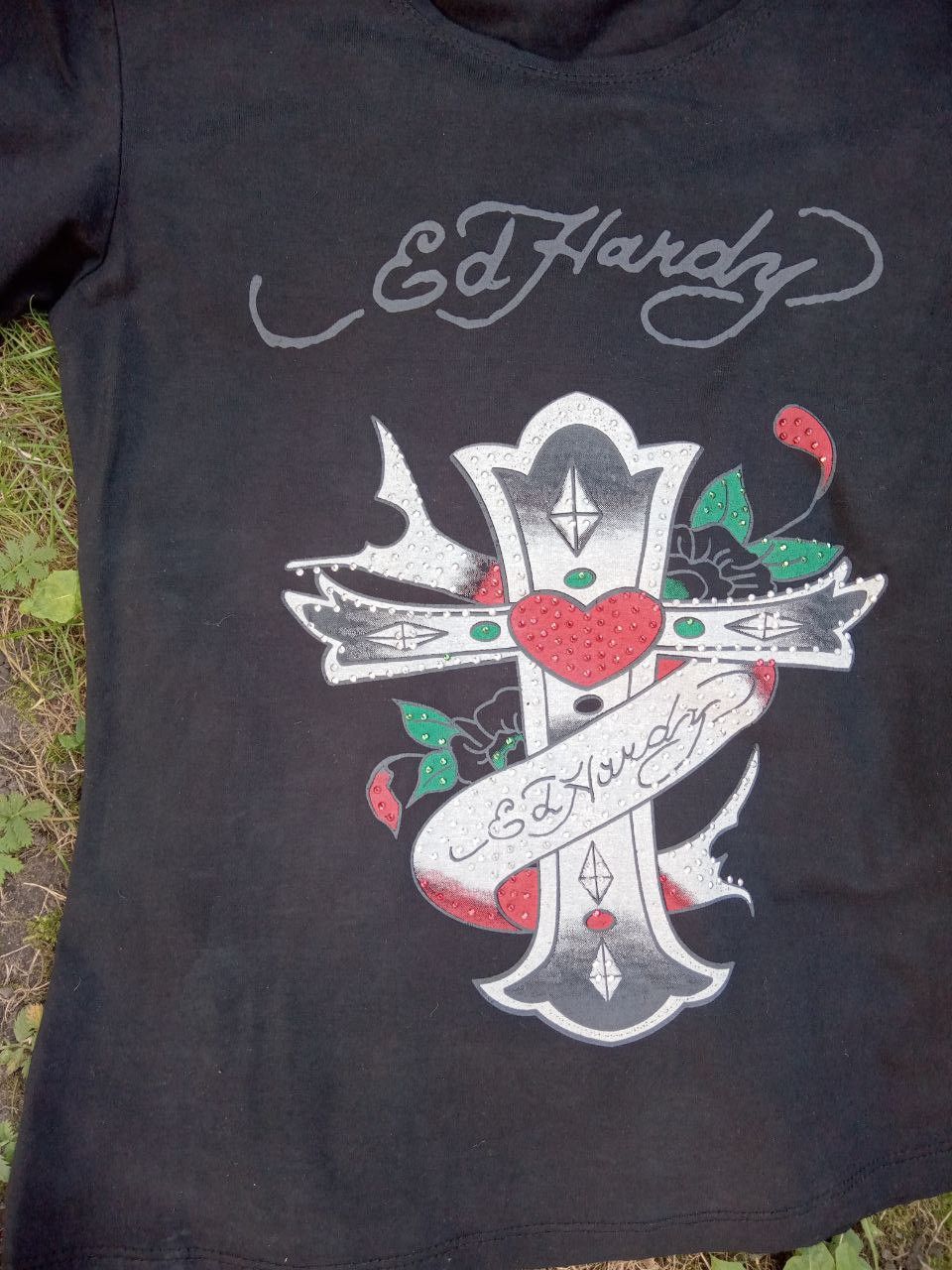 Ed Hardy Y2K Ed Hardy Women T-Shirt Size XL / US 12-14 / IT 48-50 - 3 Thumbnail