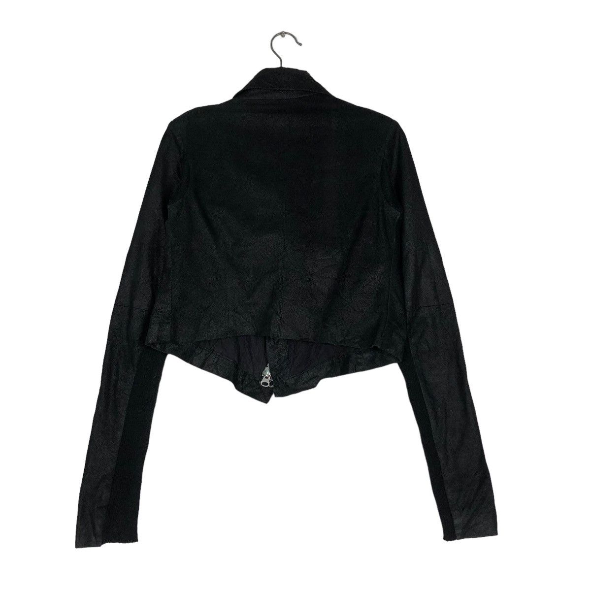 Japanese Brand 🔥Cropped Biker Jacket Bondage Mercuryduo Double Collar Size S / US 4 / IT 40 - 8 Thumbnail