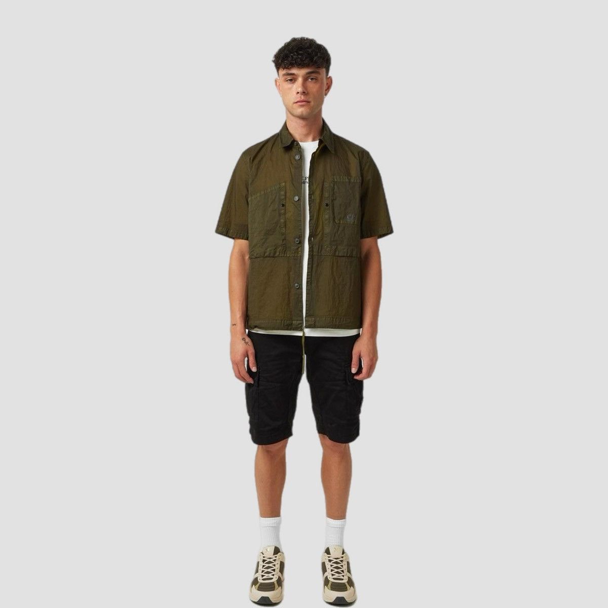 C.P. Company CP Company Gabardine SS Overshirt Size US S / EU 44-46 / 1 - 6 Thumbnail