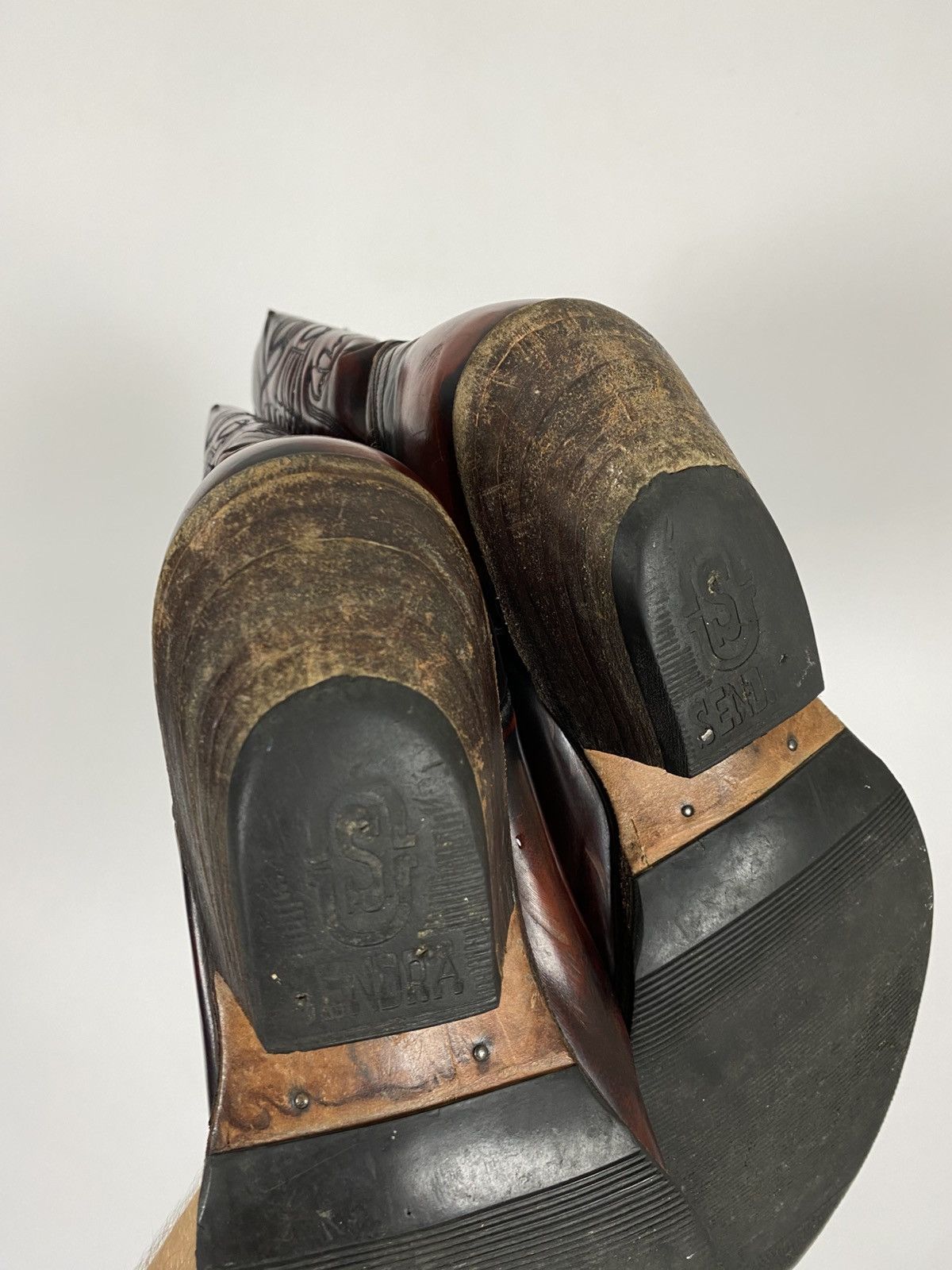 Sendra Sendra Style 2073 Cuervo Leather Western Cowboy Boots Size US 8 / EU 41 - 15 Thumbnail