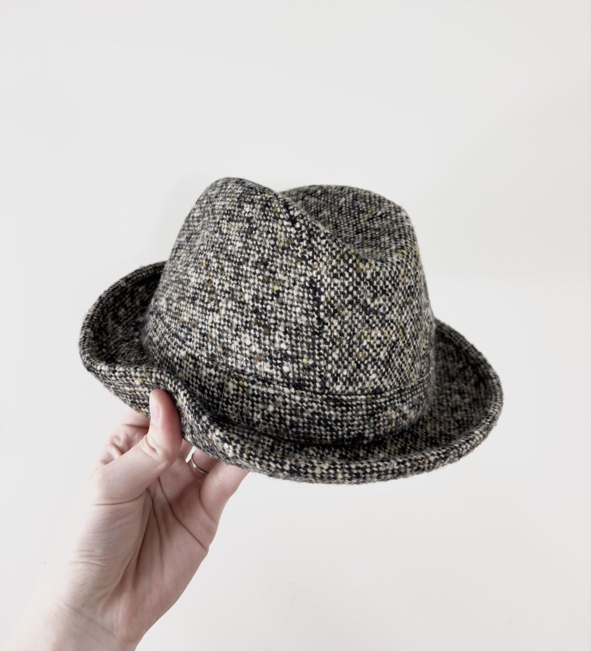 Other Moessmer Barbetti Bologna Wool Tweed Trilby Fedora Hat Size ONE SIZE - 1 Thumbnail
