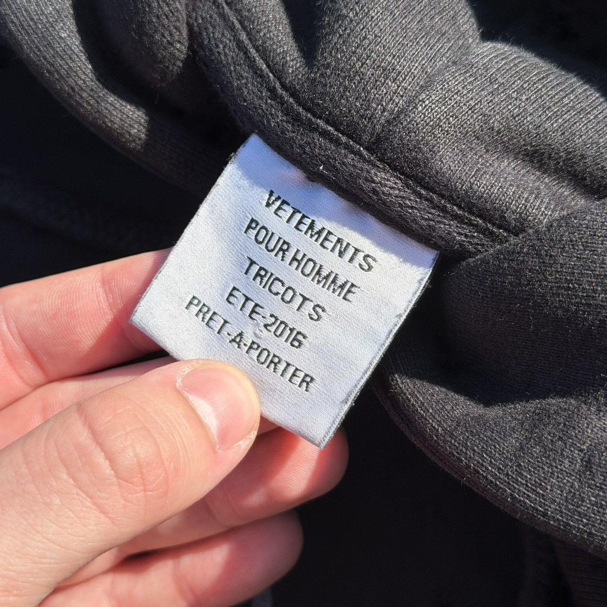 Vetements AW16 Vetements Reconstructed Metal Hoodie Size US L / EU 52-54 / 3 - 3 Thumbnail