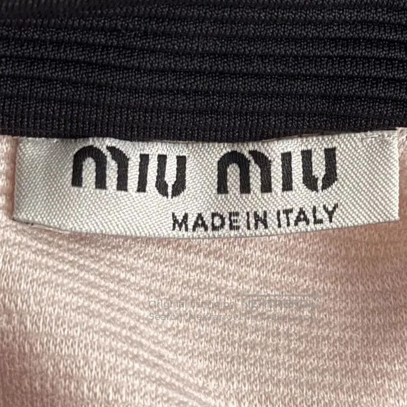 Miu Miu Miu Miu Pink Cotton Blend Dress . Size XS / US 0-2 / IT 36-38 - 4 Thumbnail