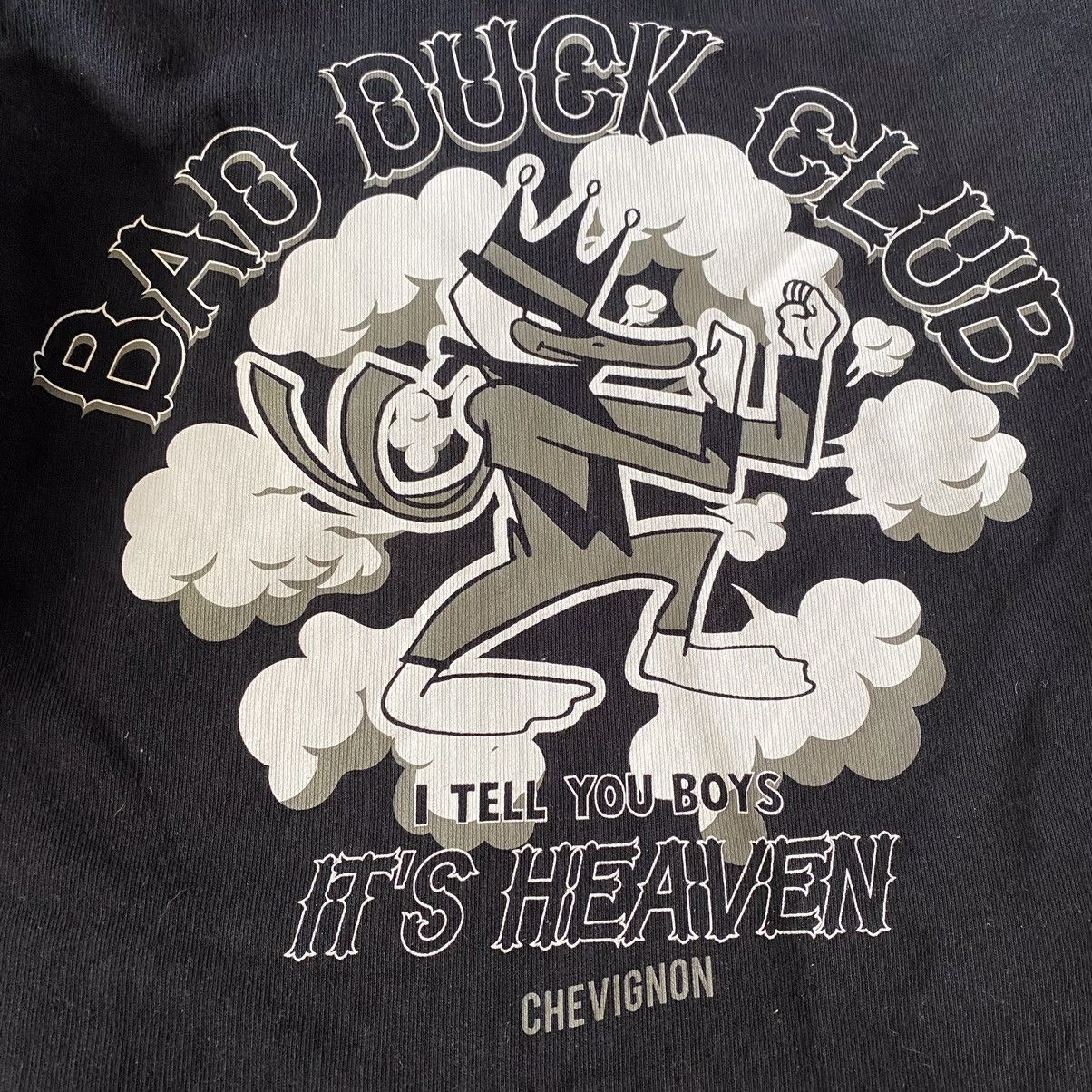 Chevignon Vintage Hoodie Chevignon Bad duck Made In Usa Size US M / EU 48-50 / 2 - 10 Thumbnail