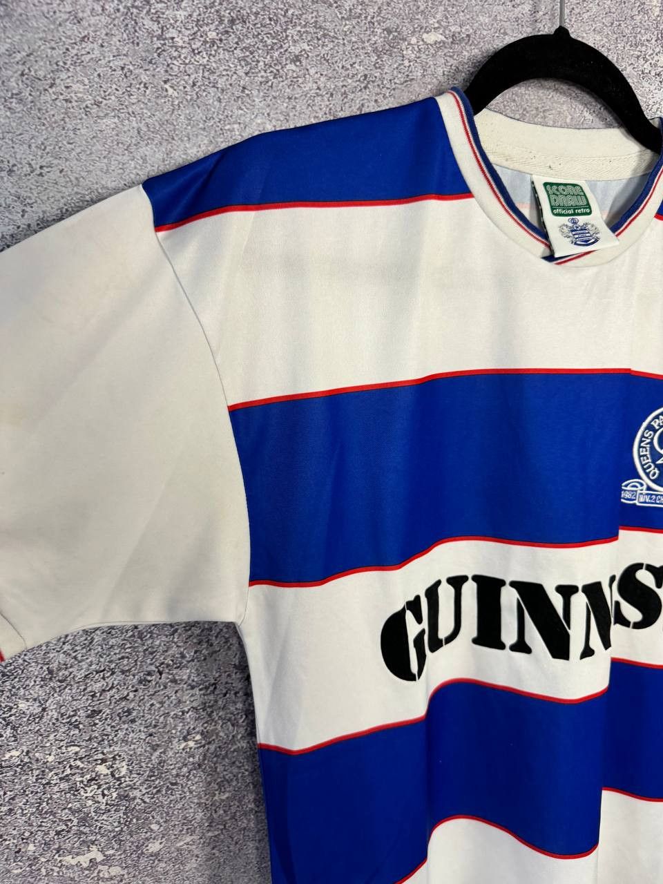 Vintage 90's QPR Queens Park Rangers 1983/84 Score Draw Fan Jersey Size US S / EU 44-46 / 1 - 7 Thumbnail