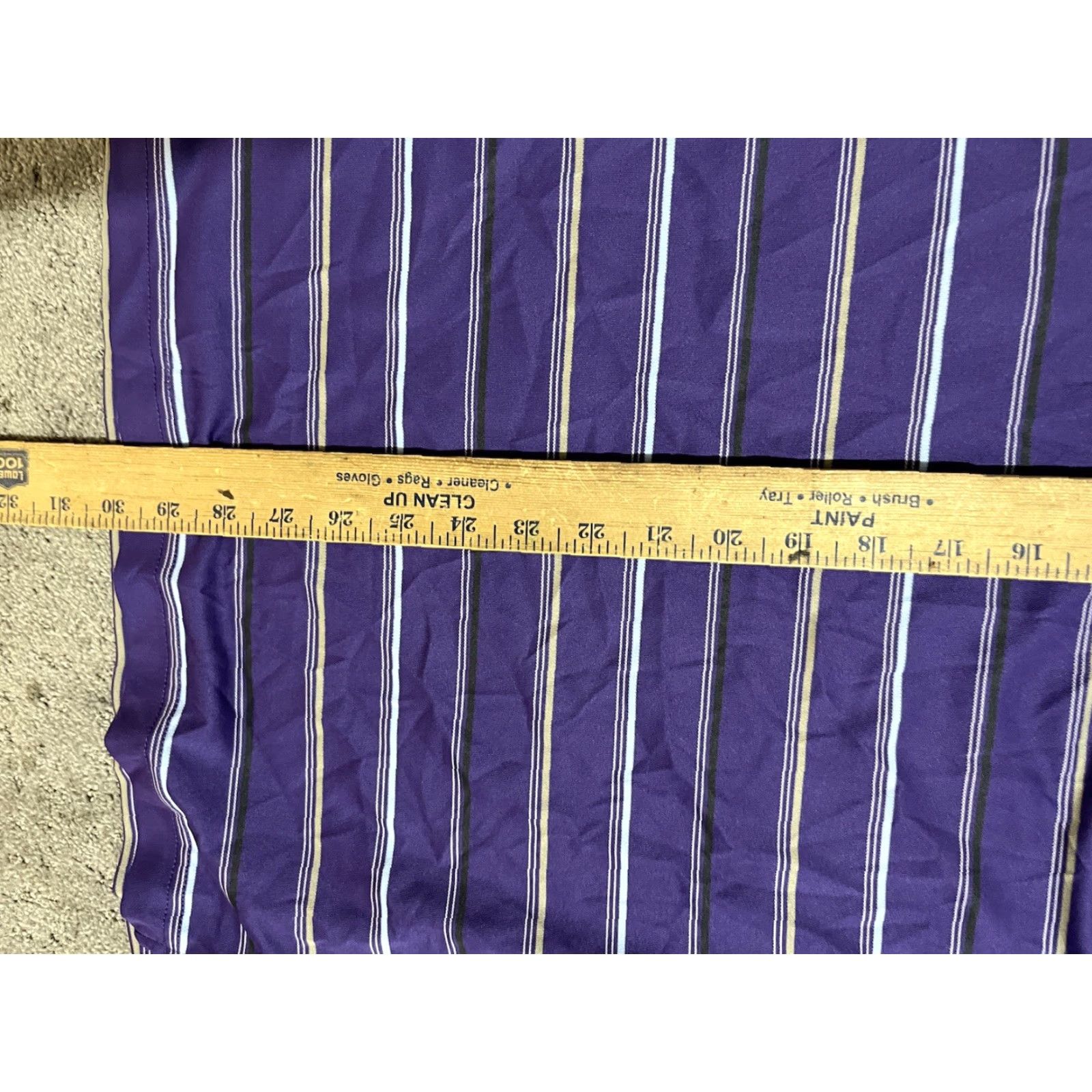 Vintage Greg Norman for Tasso Elba Golf Polo Shirt Men’s Large Purple Striped Size US L / EU 52-54 / 3 - 6 Thumbnail
