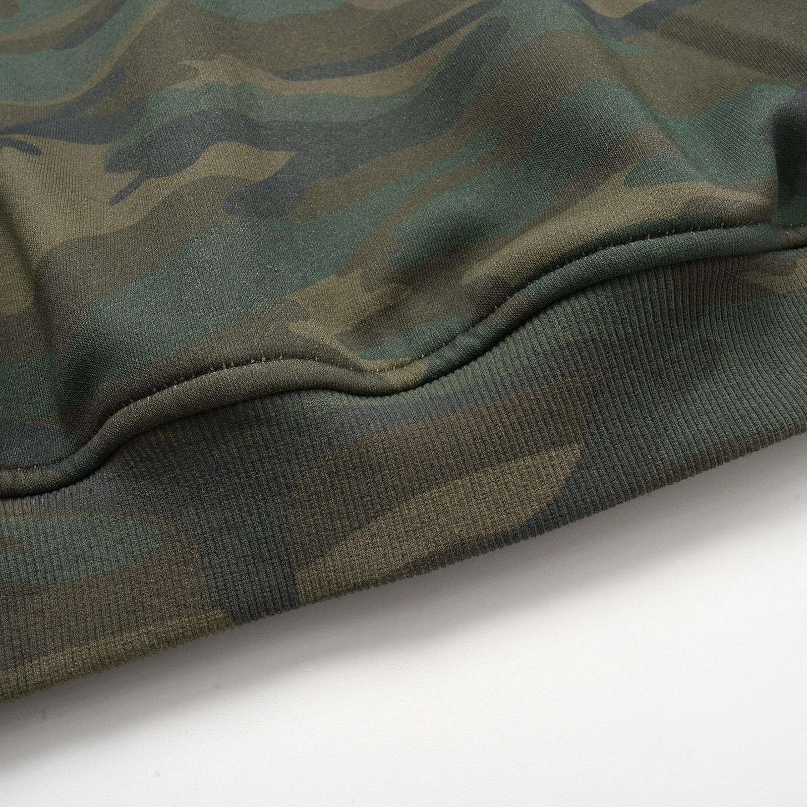 Japanese Brand Camouflage Zip-Up Hoodie with Patch Details, Casual Fit Size US M / EU 48-50 / 2 - 3 Thumbnail