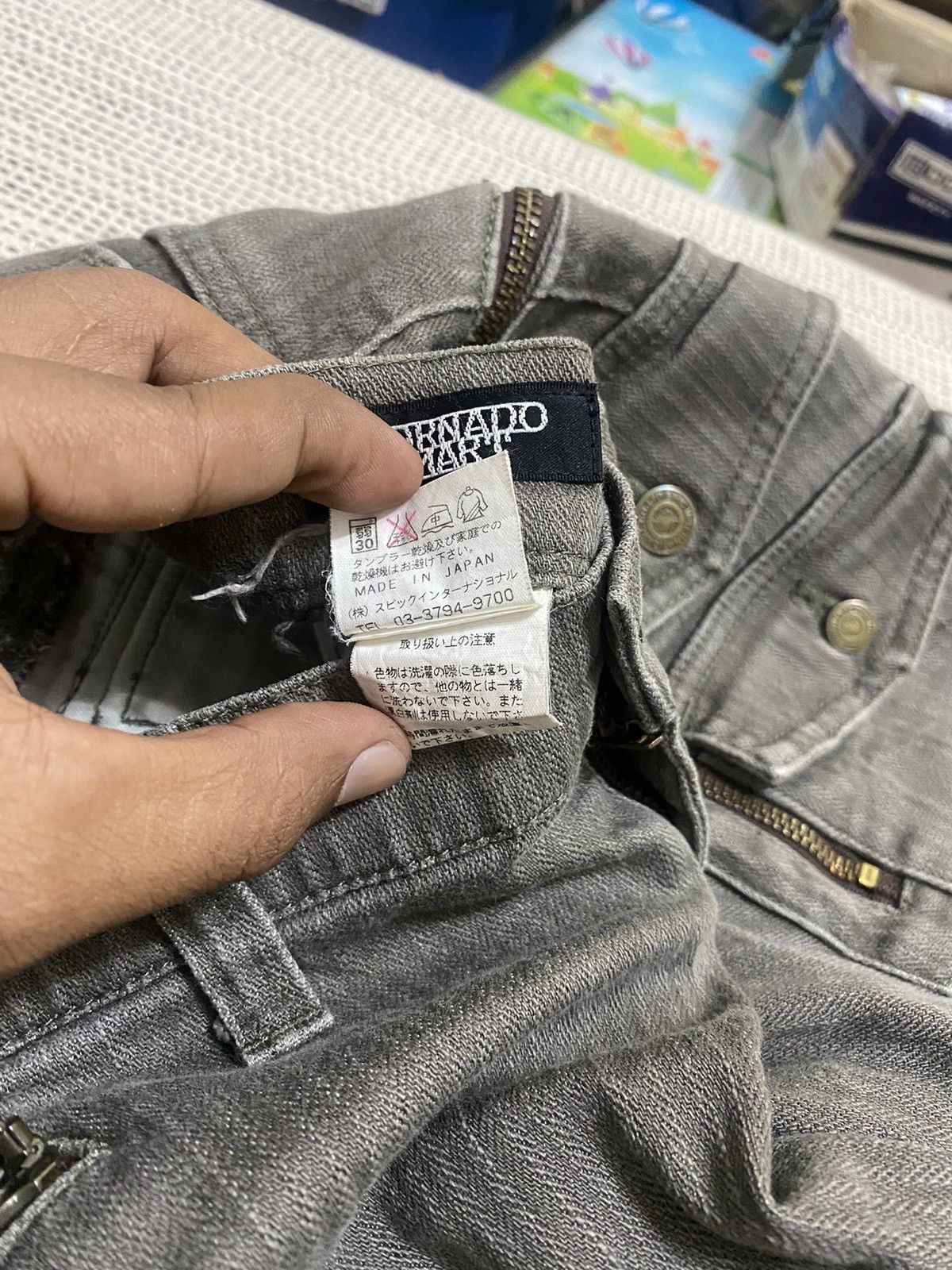 Tornado Mart VERY RARE Japanese Tornado mart flared milti pocket pants Size US 33 - 8 Thumbnail