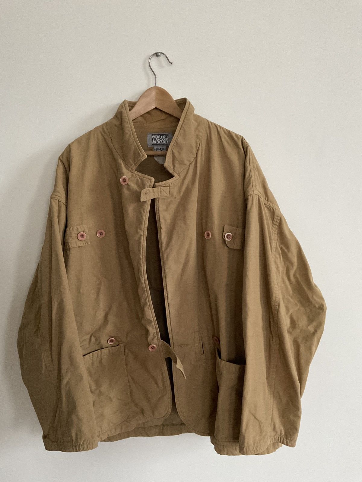 Marithe + Francois Girbaud Vintage Marithe Francois Girbaud Khaki Jacket M (oversized) Size US M / EU 48-50 / 2 - 2 Thumbnail