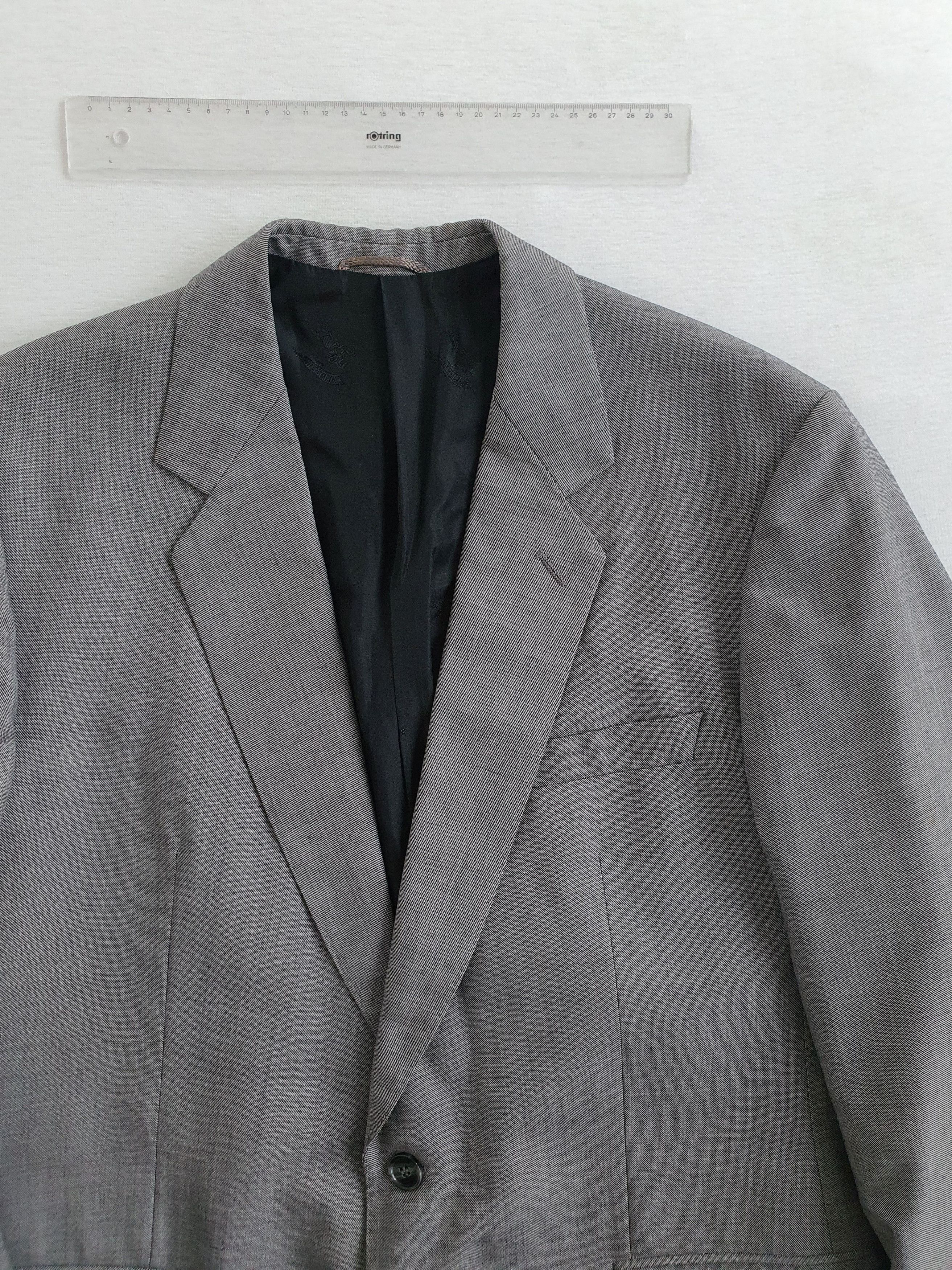 Burberry Vintage (1980s) Sports Coat Suit Jacket - Mod: LYON - EU 54 Size 44R - 3 Thumbnail