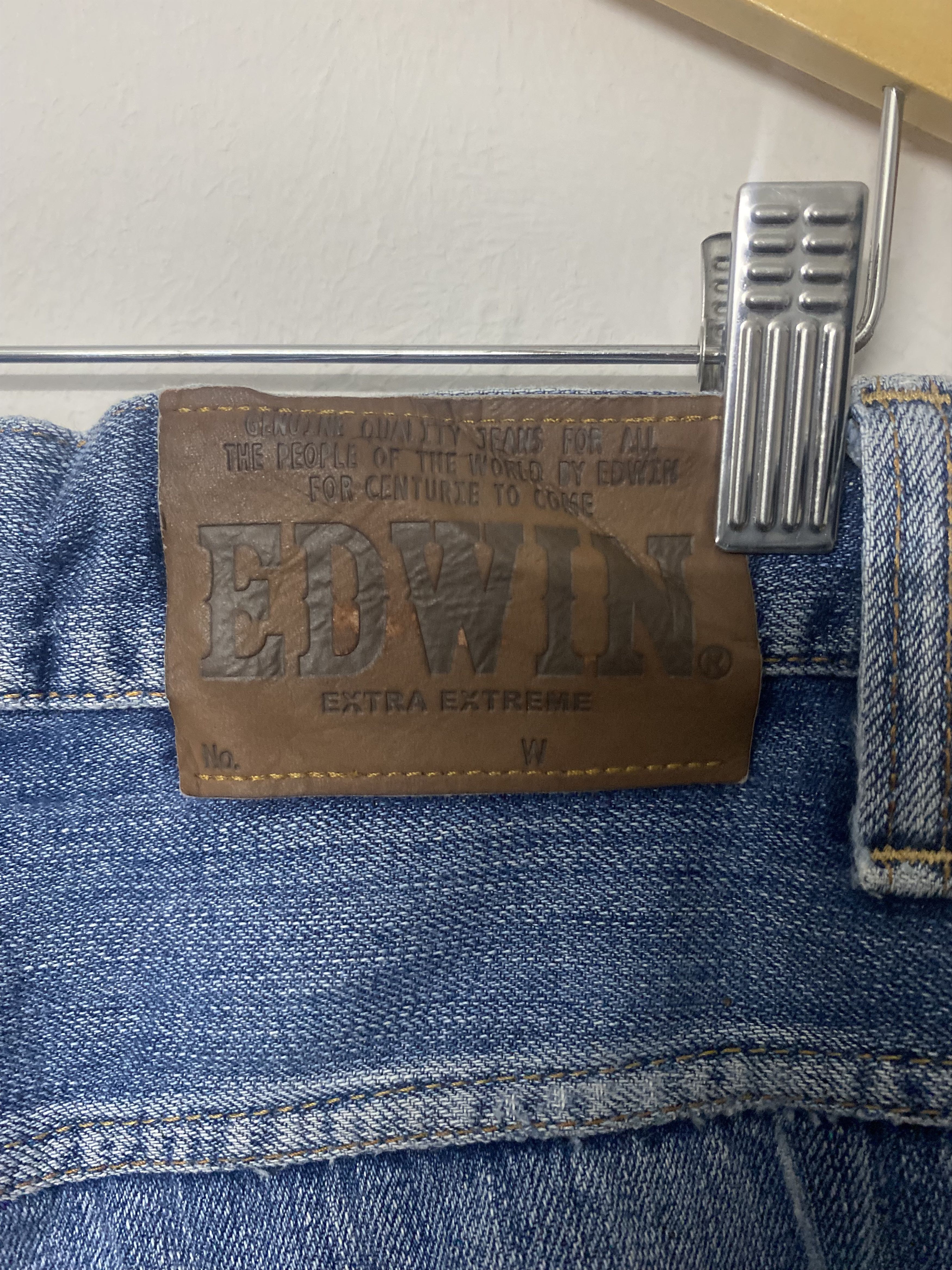 Edwin Vintage Edwin Extra Extreme Blue Jeans Size US 32 / EU 48 - 13 Thumbnail