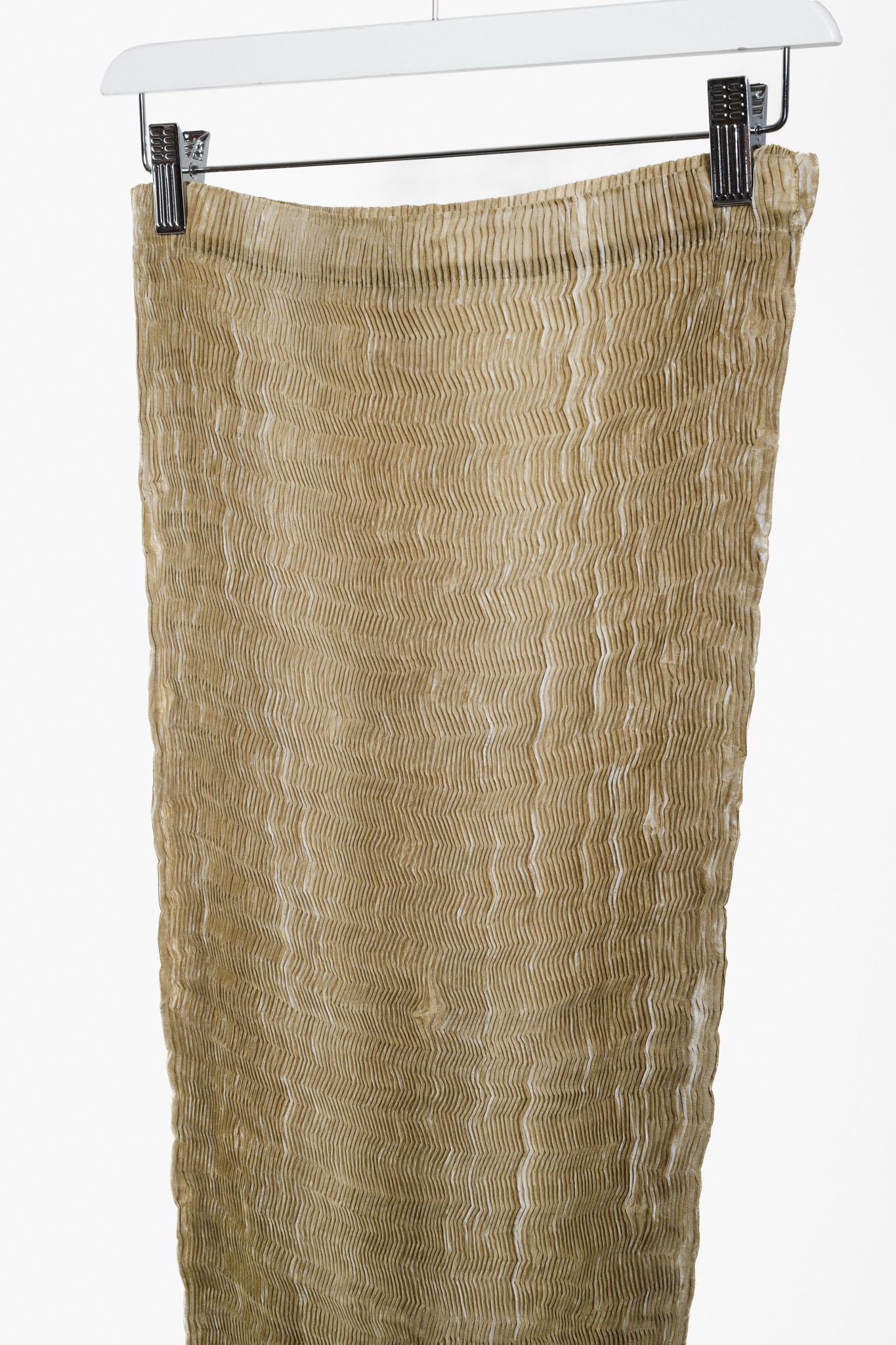 Issey Miyake Issey Miyake Archival Tan Zigzag Pleats Long Duster Size M / US 6-8 / IT 42-44 - 12 Thumbnail
