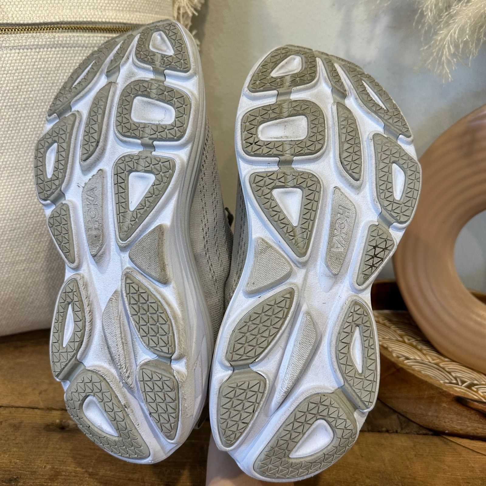 Hoka Women's Hoka Bondi 8 Harbor Mist / Lunar Rock - size 9.5D Size US 9.5 / IT 39.5 - 7 Thumbnail