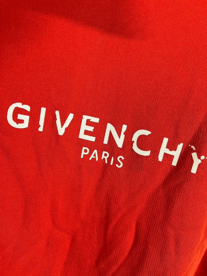 Givenchy Givenchy Destroyed Letter Hoodie, S size Size US S / EU 44-46 / 1 - 3 Thumbnail