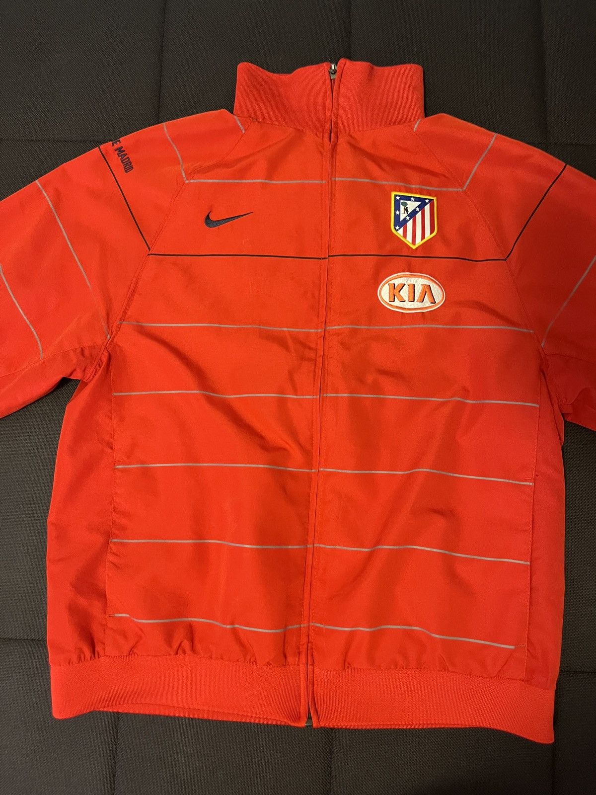 Nike × Vintage Nike vintage atlético de Madrid zip-up Size US M / EU 48-50 / 2 - 3 Thumbnail