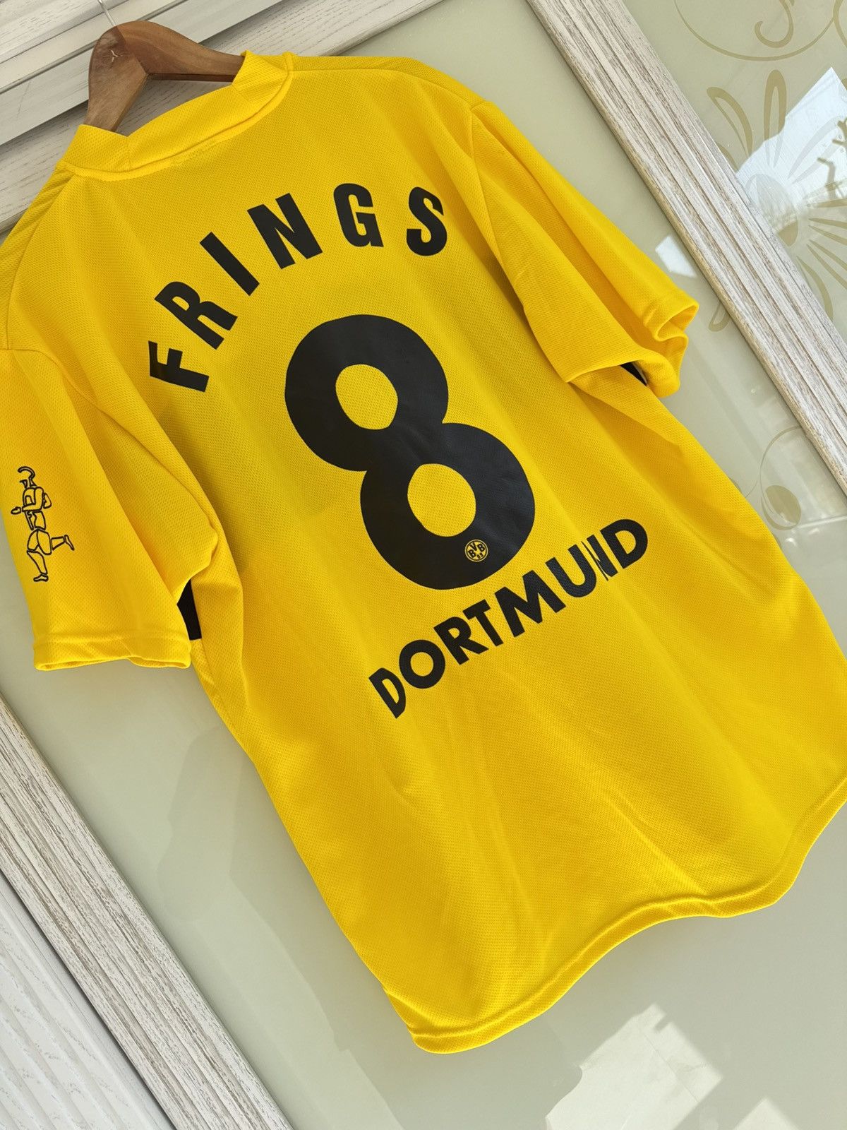 Vintage Frings #8 Borussia Dortmund 2001-2003 Vintage Soccer Jersey Size US XL / EU 56 / 4 - 6 Thumbnail